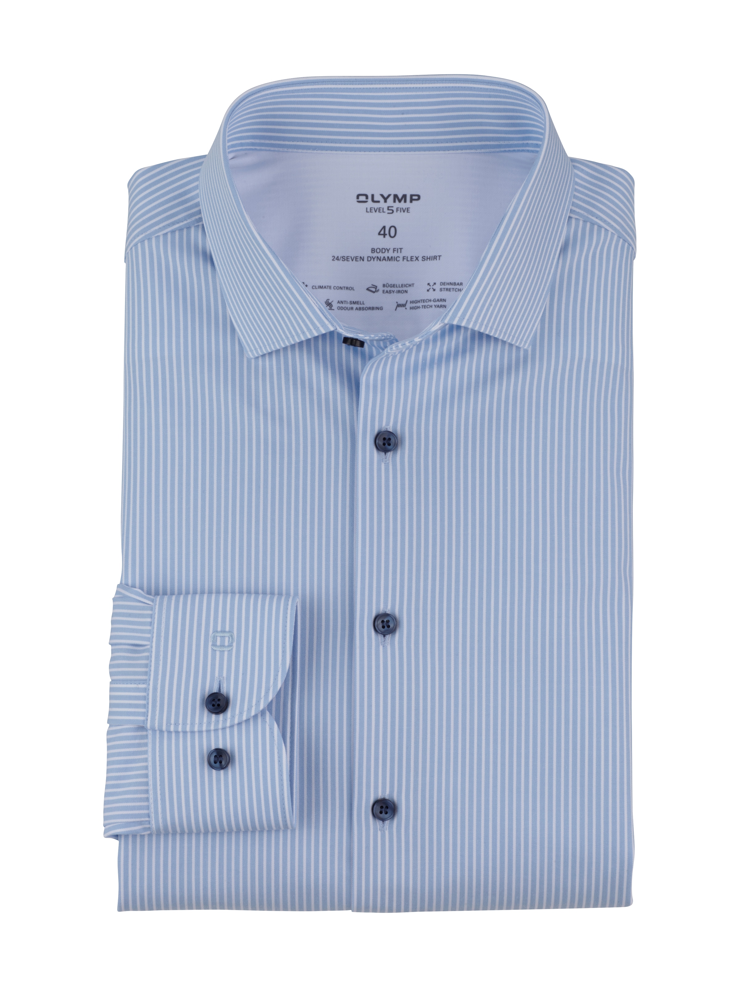 OLYMP Businesshemd "Level Five" fein gestreift günstig online kaufen