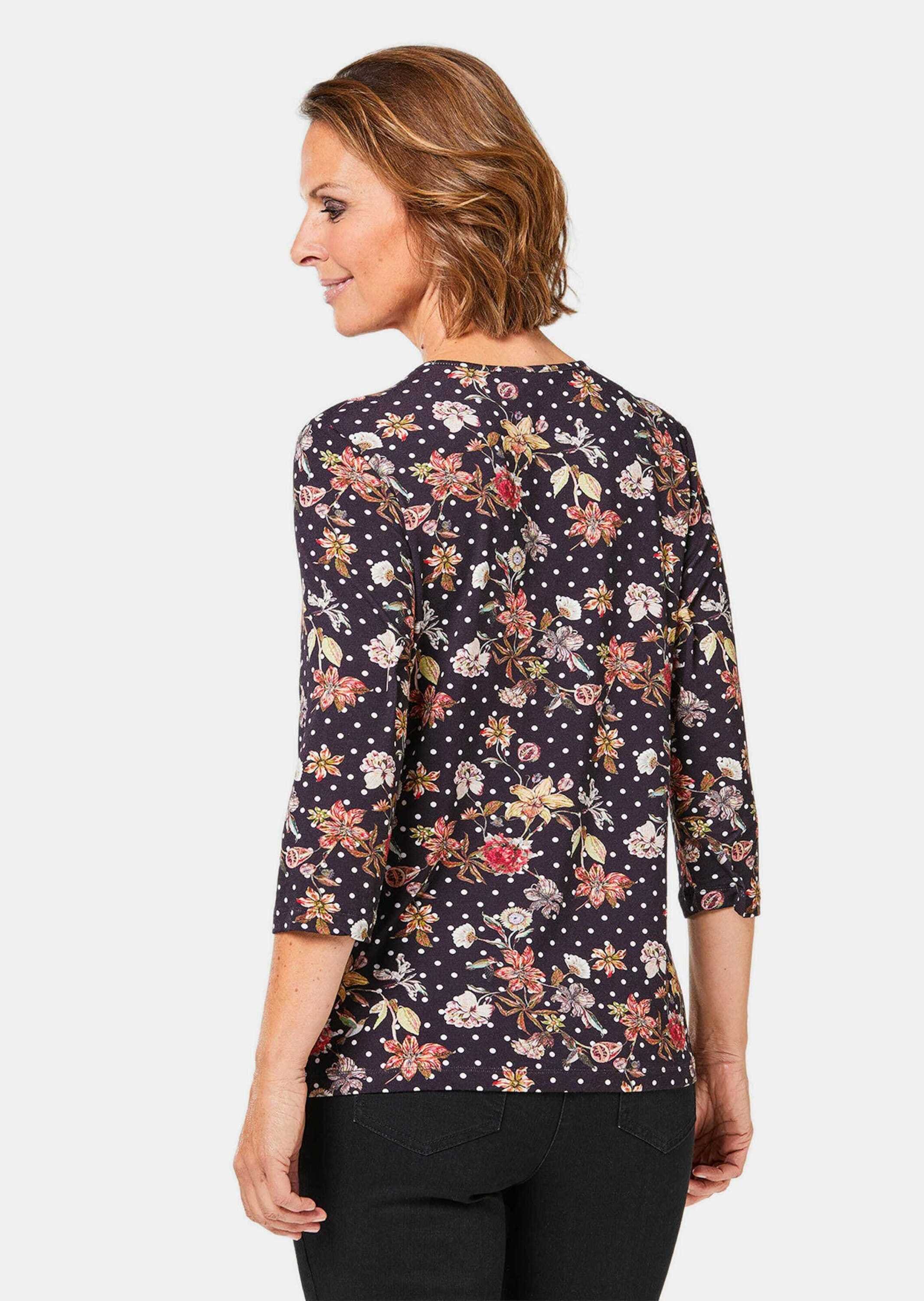 GOLDNER Print-Shirt »Druckshirt Bequemes Druckshirt im Mustermix«