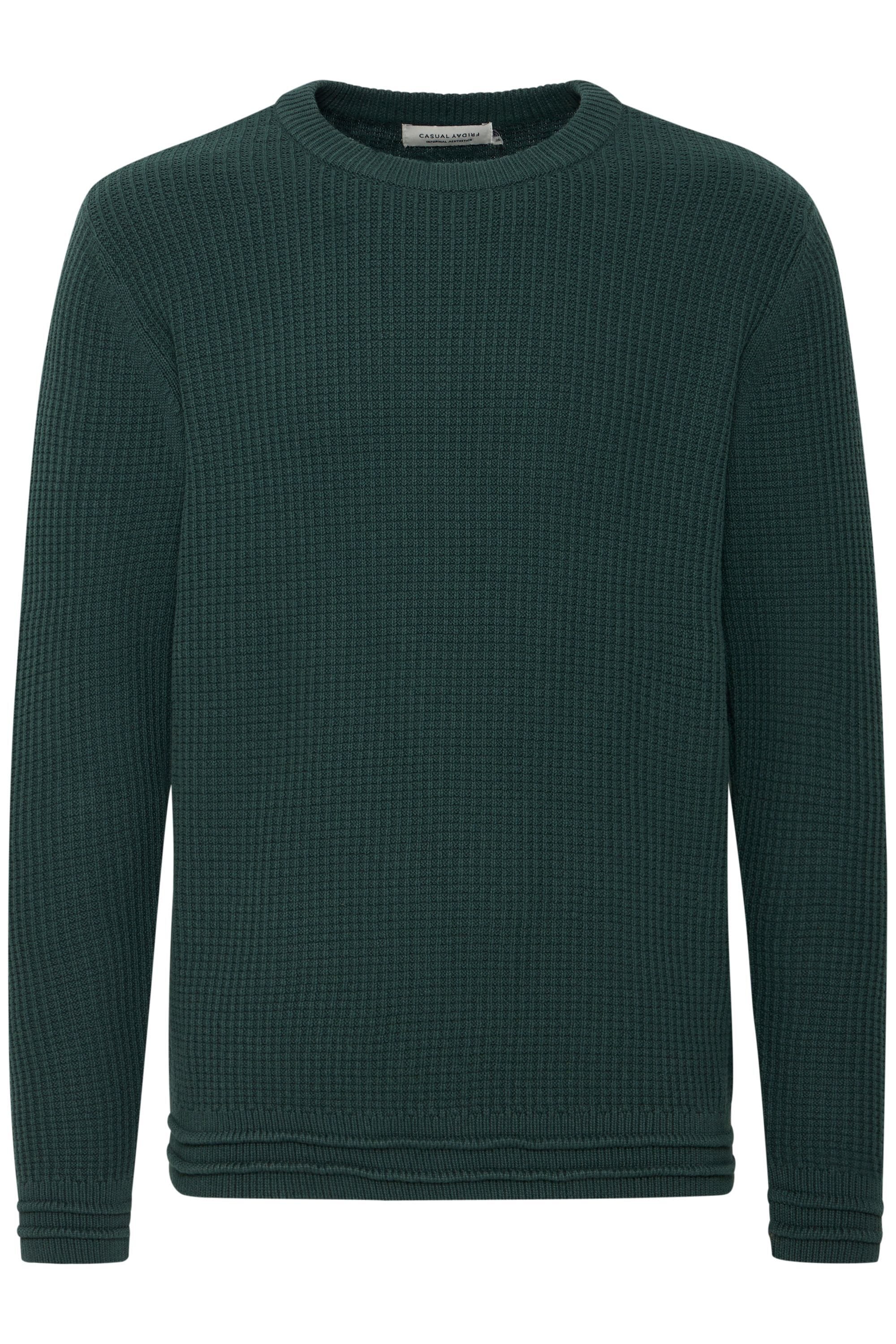 Casual Friday Strickpullover "Strickpullover CFKARL crew neck structured kn günstig online kaufen