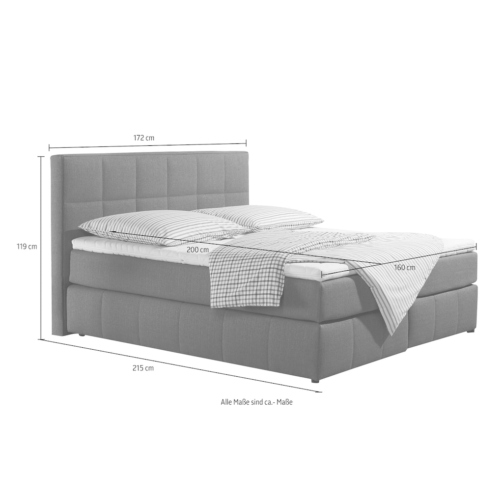 INOSIGN Boxspringbett »Casano«