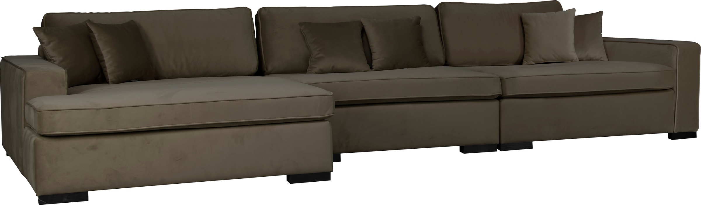Home Affaire Skara XXL Corner Sofa Taupe 5