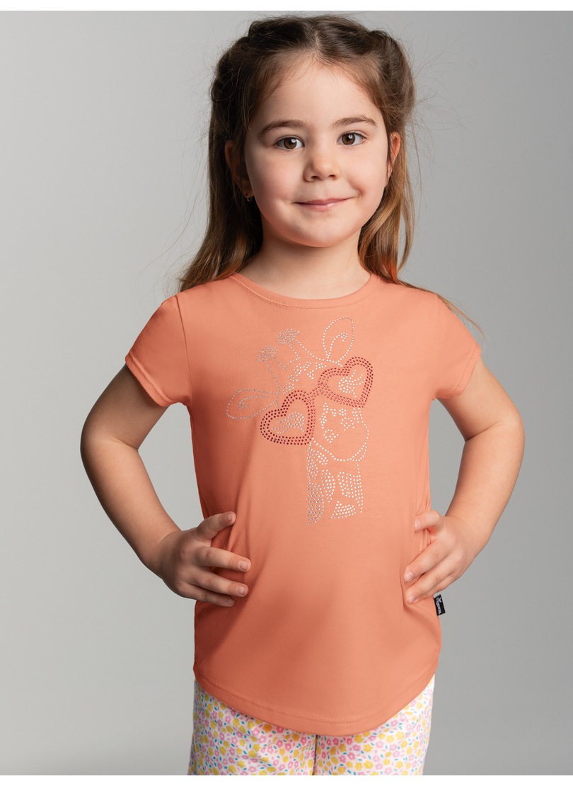 Thumbnail - Trigema T-Shirt "TRIGEMA T-Shirt mit glitzerndem Giraffen-Printmotiv" 1 Stk. tlg.