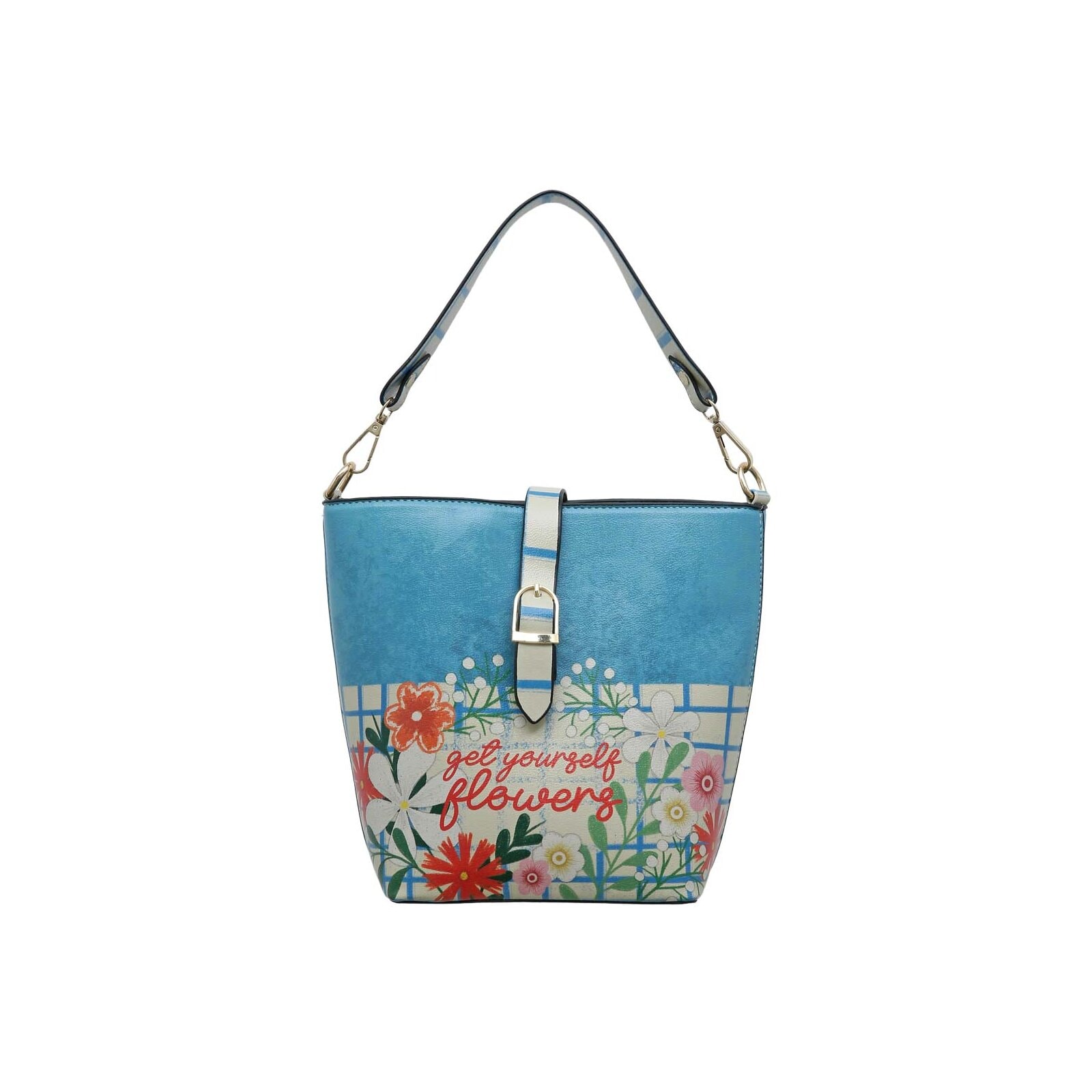 DOGO Handtasche "Bucket Bag Get Yourself Flowers Damen Umhängetaschen / Fem günstig online kaufen