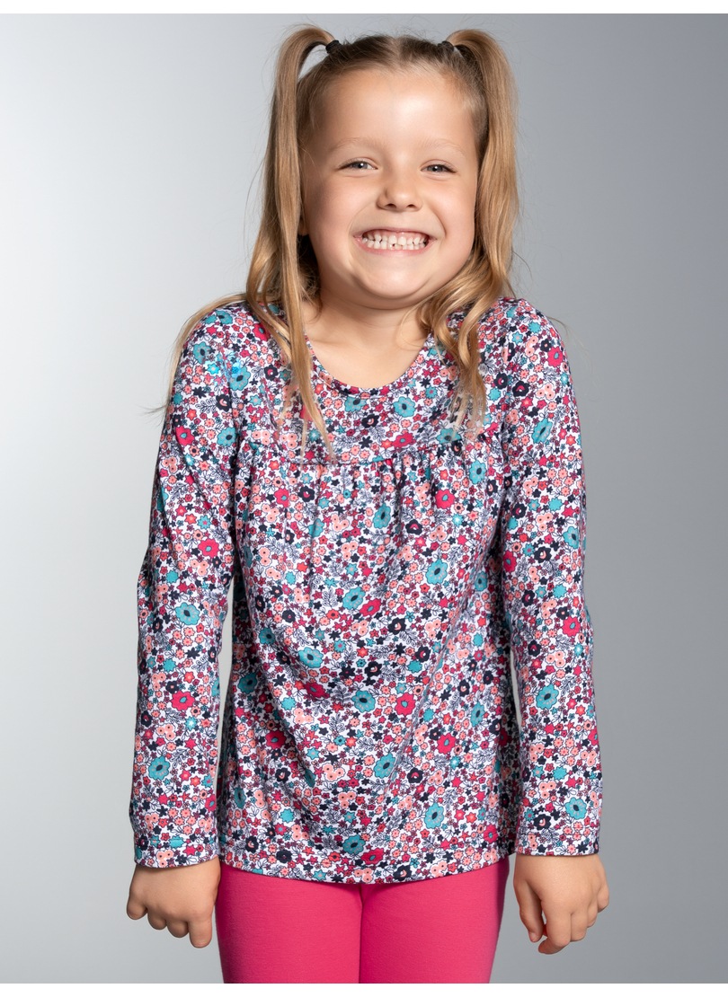 Trigema Sweatshirt »TRIGEMA Langarmshirt mit süßem Blümchen-Print«