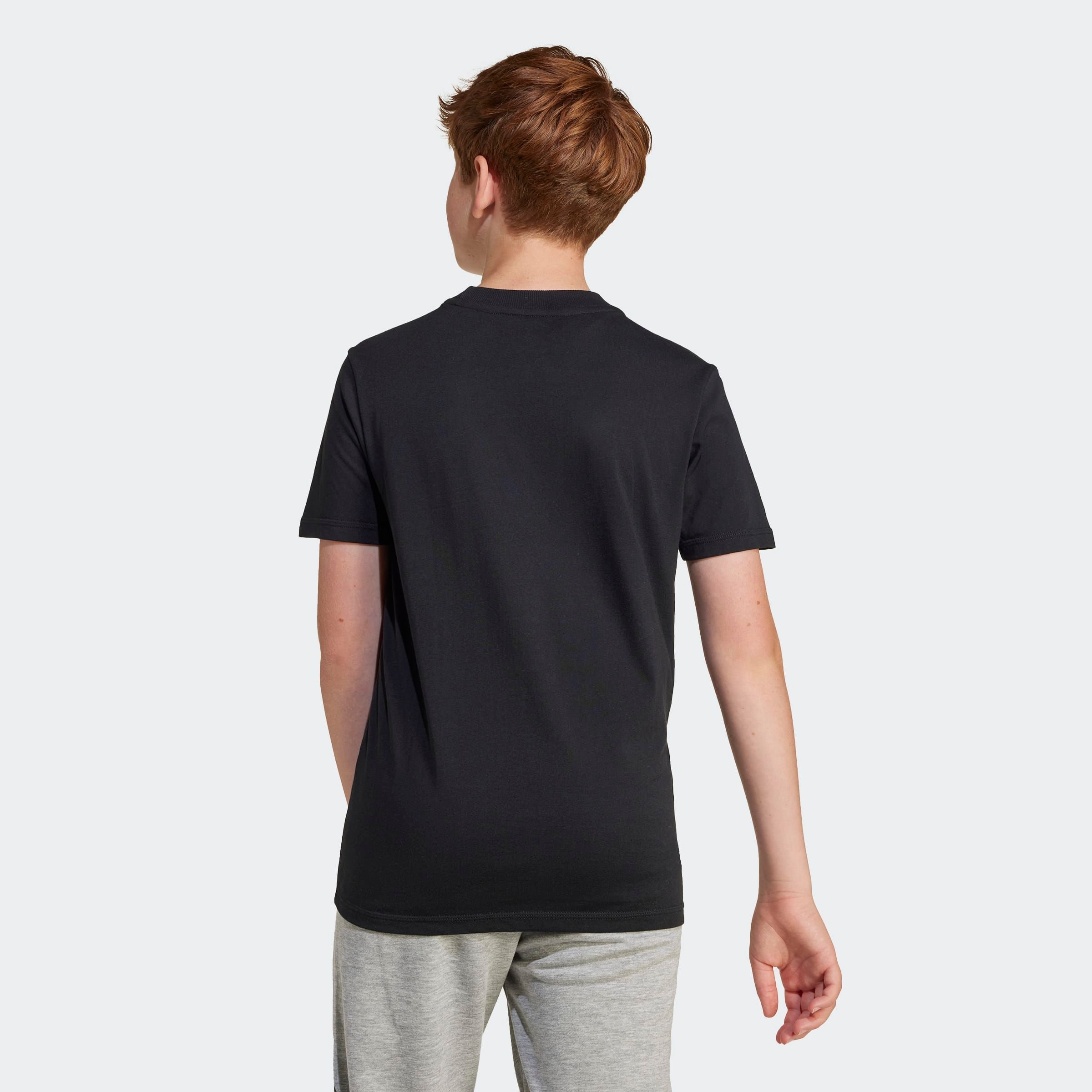 adidas Sportswear T-Shirt »J LIN TEE 160« sportlicher Stil, Rundhalsausschnitt, lässige Passform