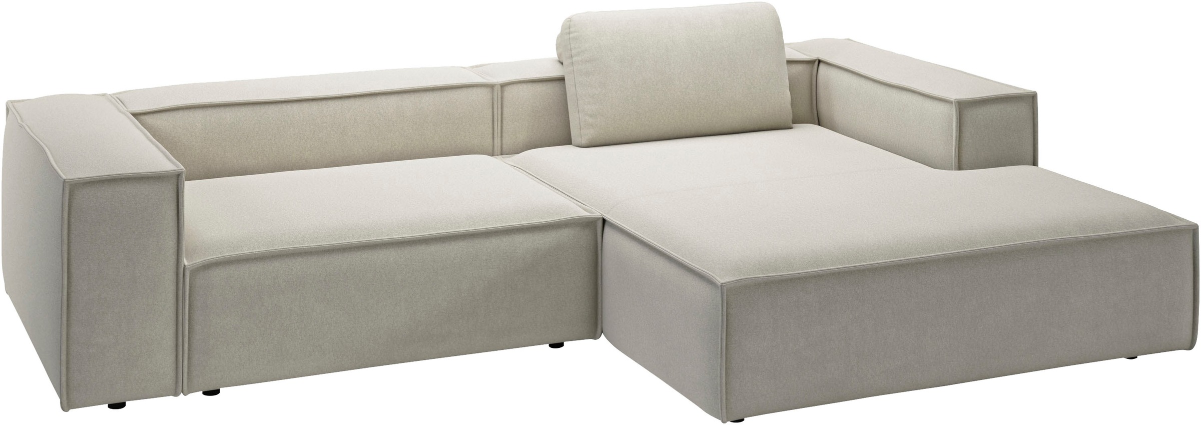 Places of Style Ecksofa »Watertown, modernes XXL L-Form, 306 cm breit«, Großzügiges Lounge-Sofa mit viel Platz für die Familie