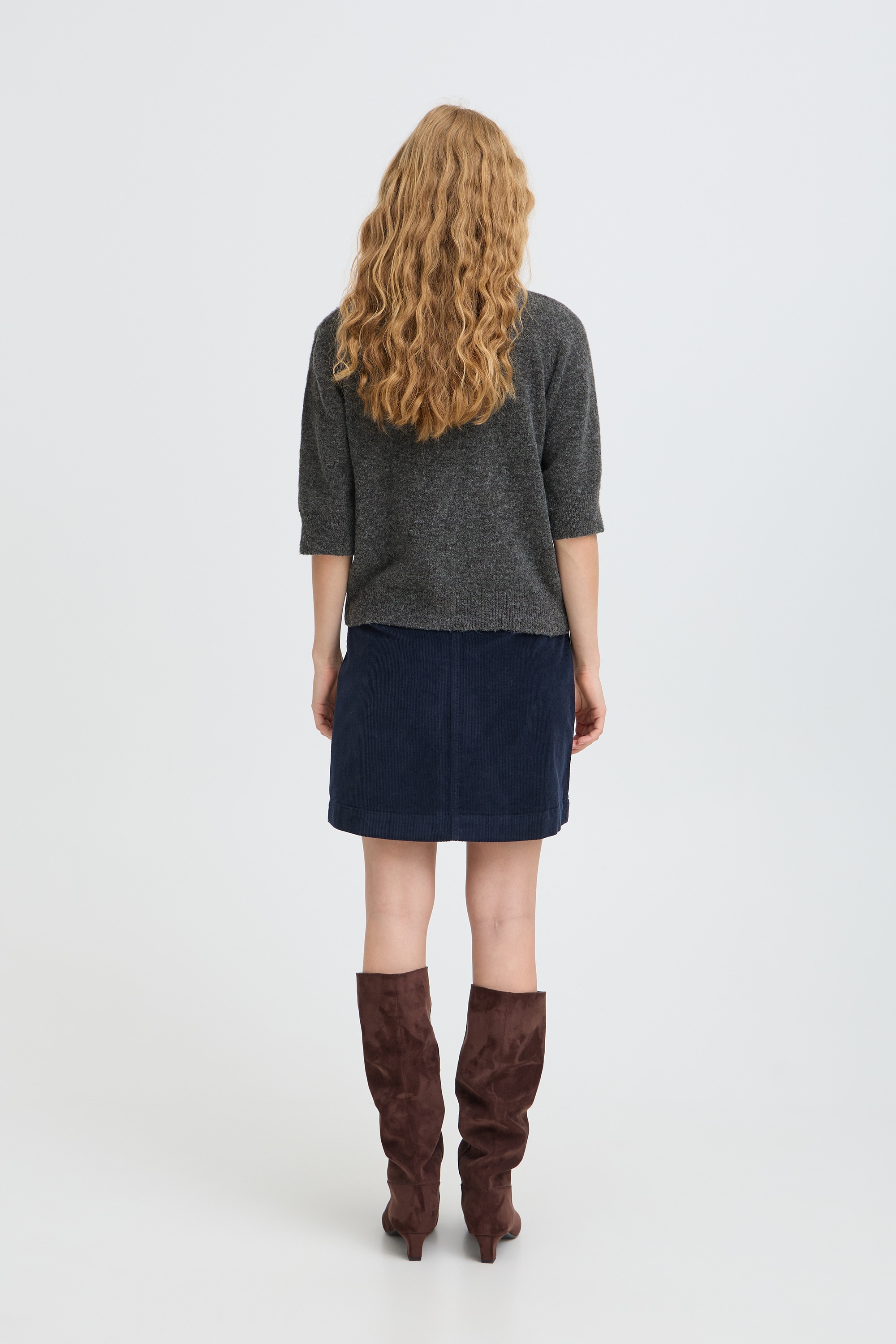 b.young Strickjacke »b.young Kurzarm-Bluse BYOFIRA«
