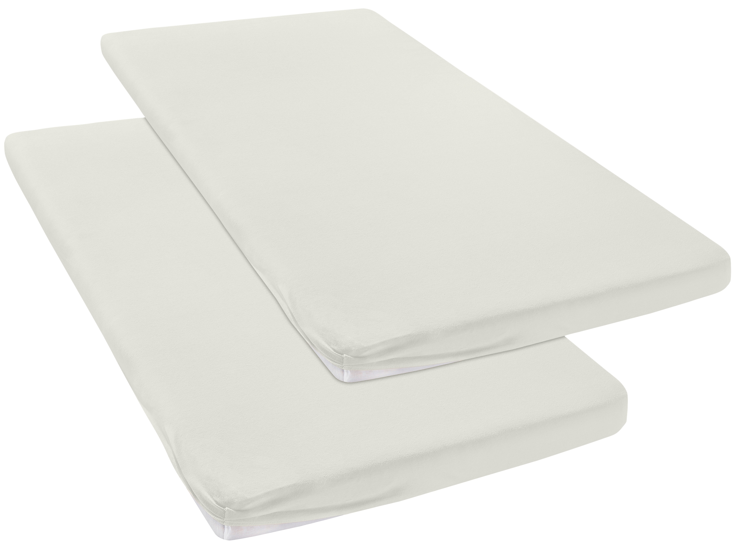 OTTO home Spannbettlaken "Topper Basic, in Gr. 90x200, 140x200 oder 180x200 cm" Baumwolle, Matratzen bis 8 cm Höhe, Bettlaken, Spannbetttuch, Laken