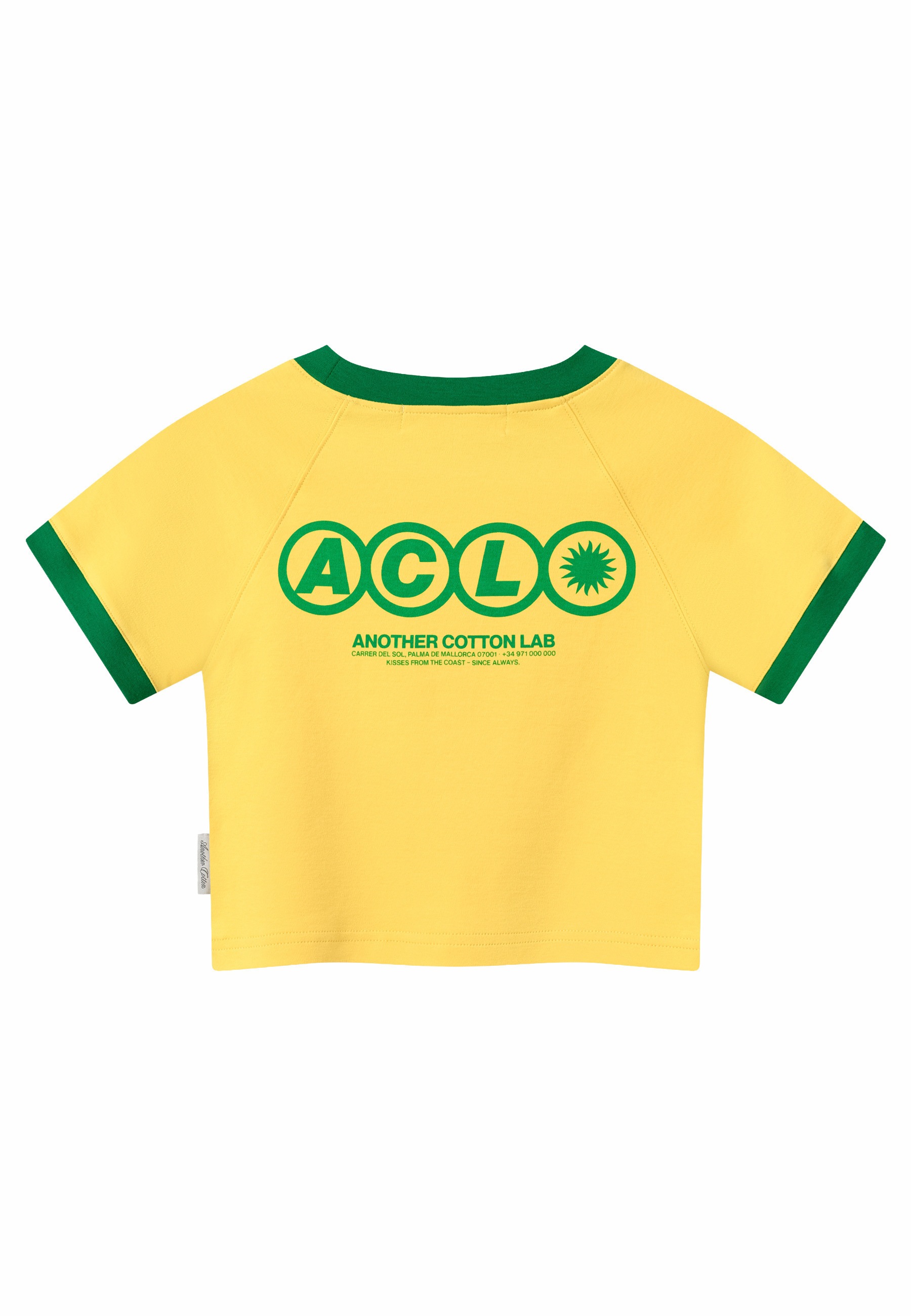 Another Cotton Lab T-Shirt »Another Cotton Lab ACL Carrer Del Sol Crop Top« 1