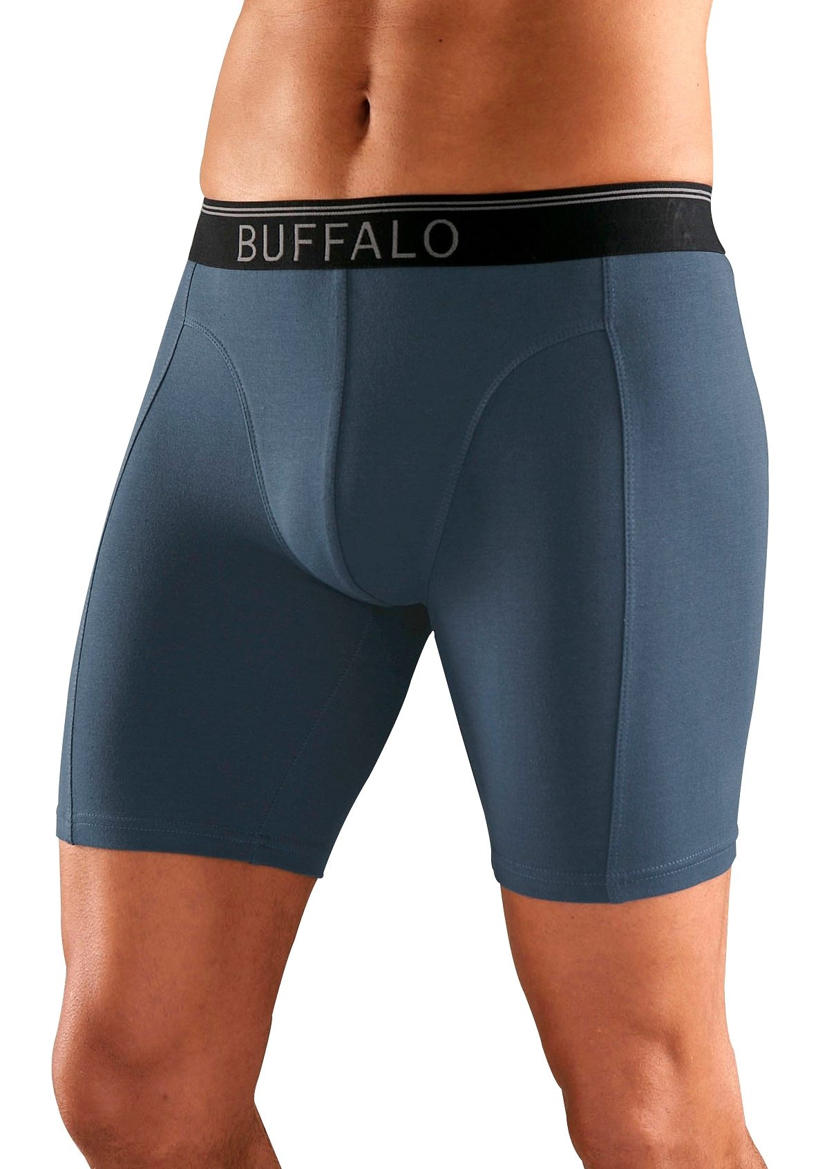 Buffalo Boxer, (Packung, 3 St.), in langer Form ideal auch für Sport und  Trekking | BAUR