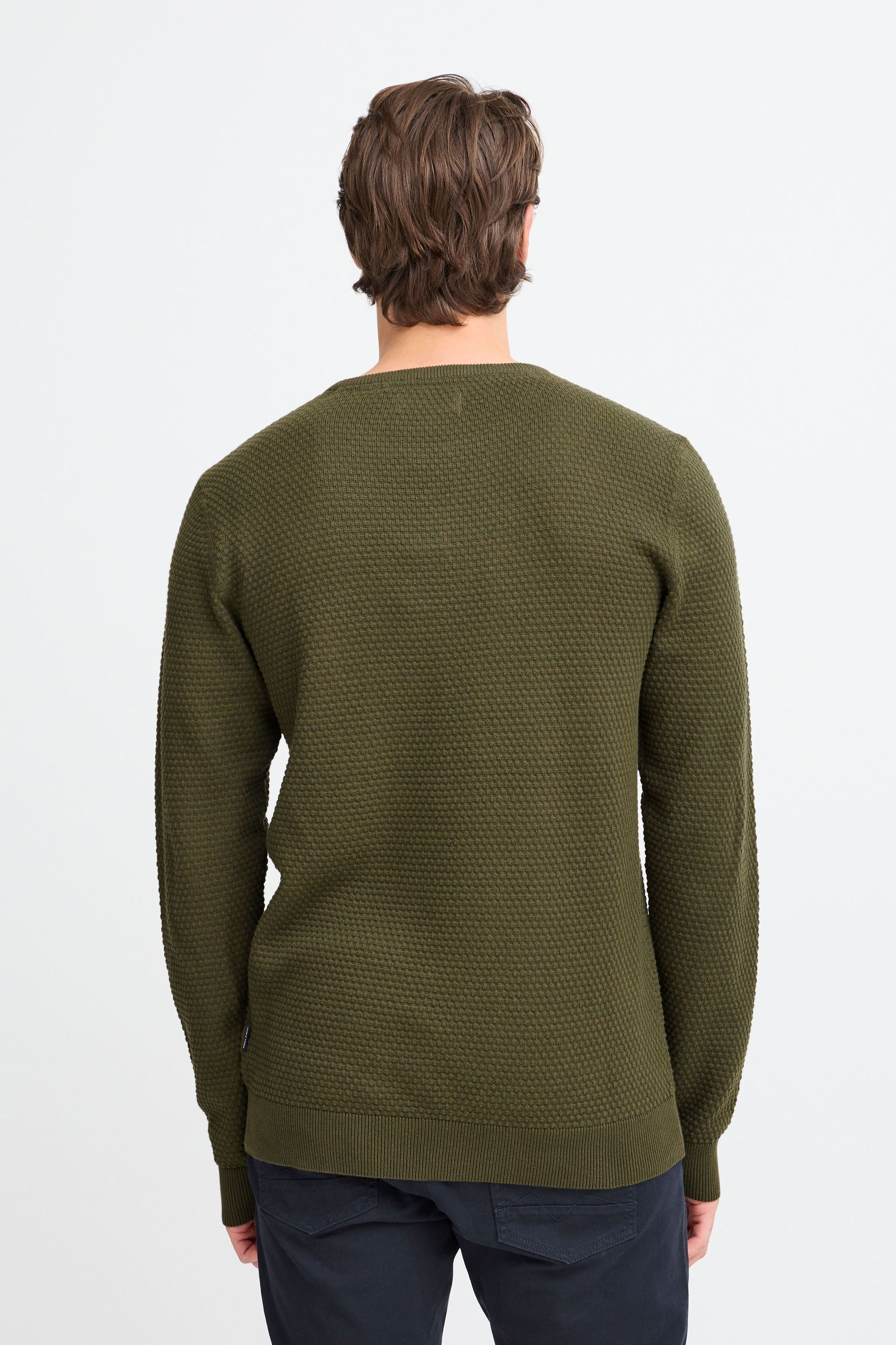 BLEND BHREDHILL Crew Neck Knit Pullover Green L 3