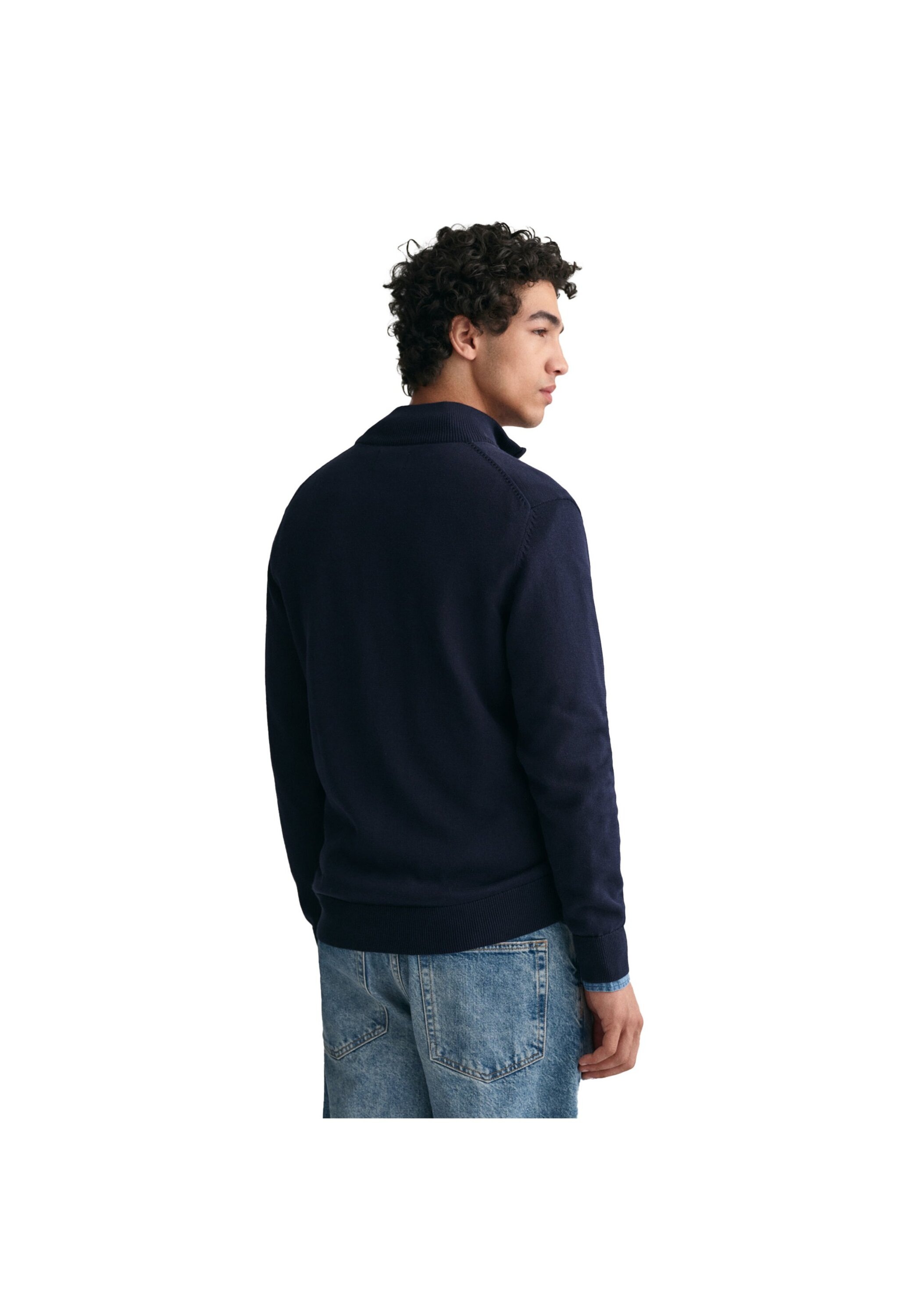 Gant Sweatshirt »Strickjacke CASUAL COTTON ZIP CARDIGAN«