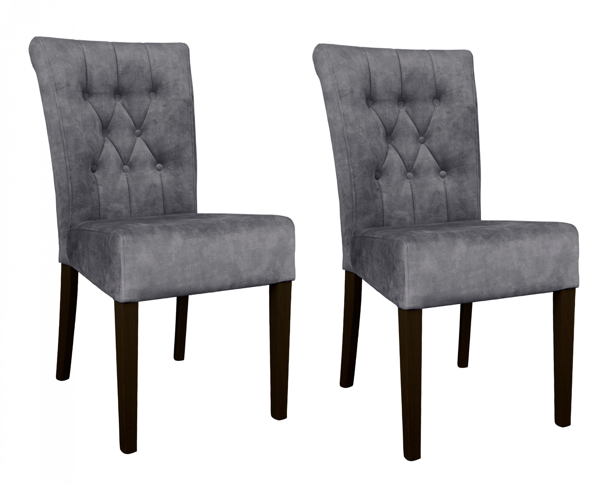 Home affaire 4-Fußstuhl "Ravenna" (Set) 2 Stk.Esszimmerstuhl mit Knopfheftu günstig online kaufen