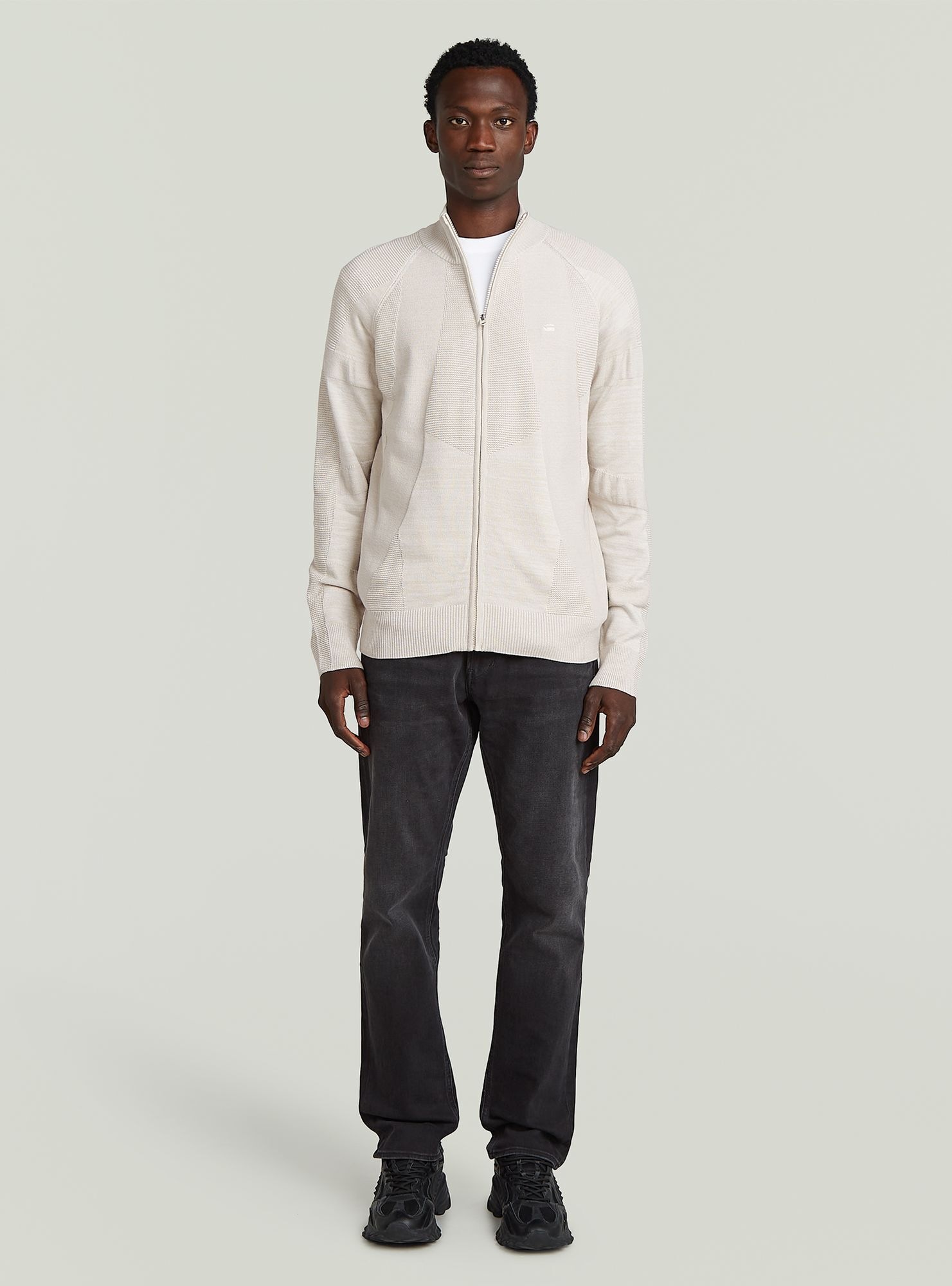 G-STAR Cardigan »3D Biker Full Zip Knit«