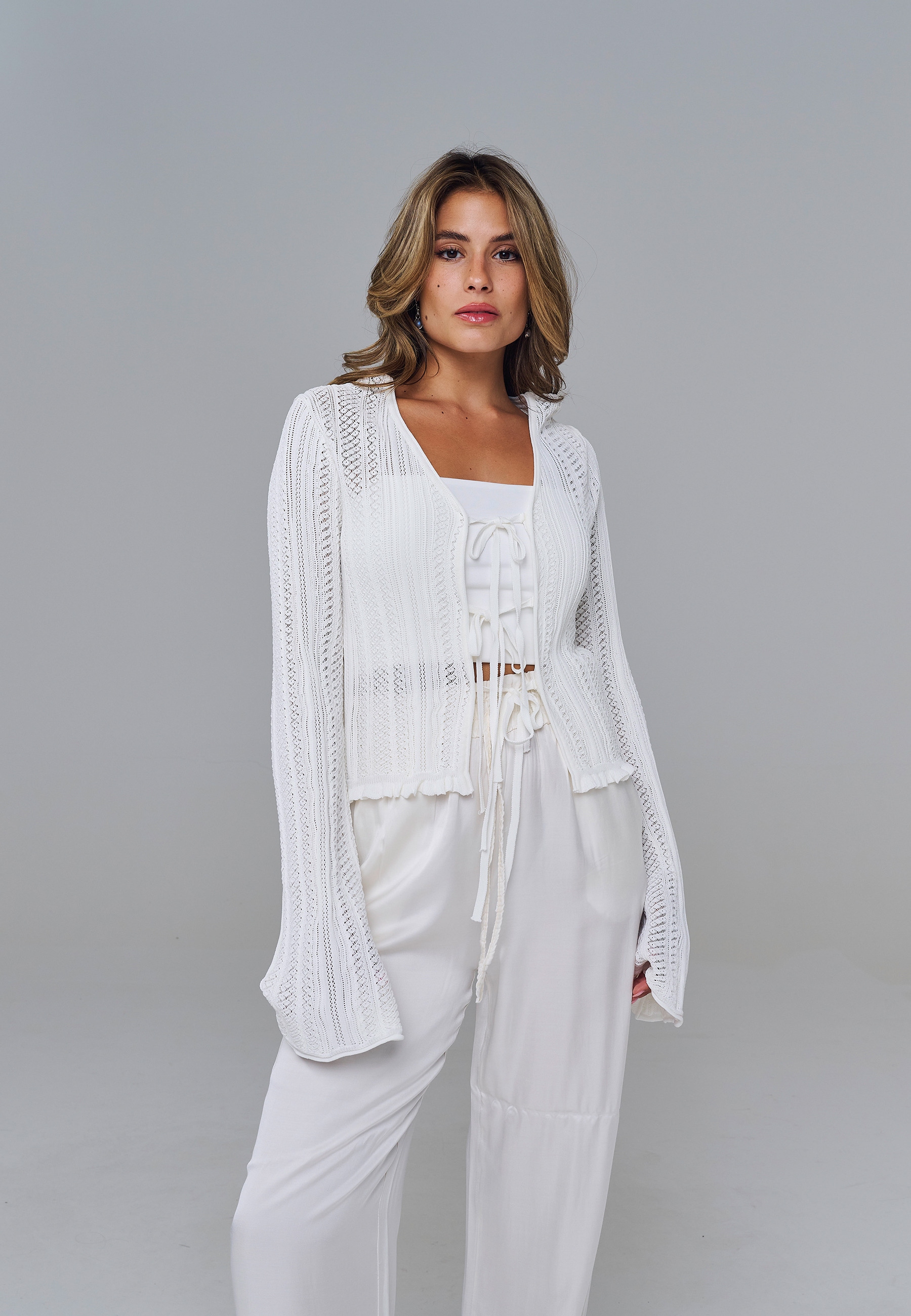 ESTELOU Cardigan »ESTELOU Lace Cardigan« 1