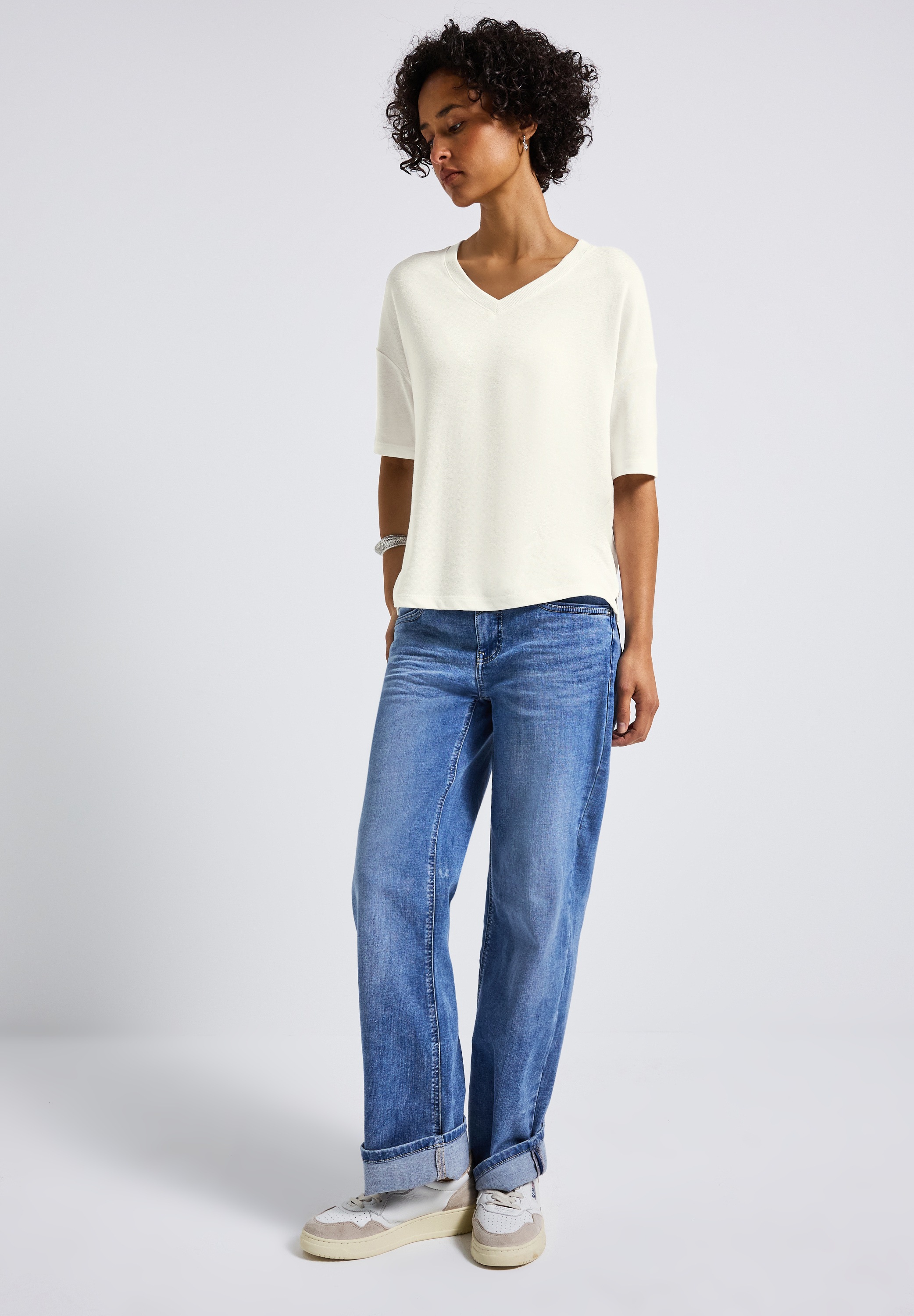 Thumbnail - STREET ONE T-Shirt aus softer Viskose