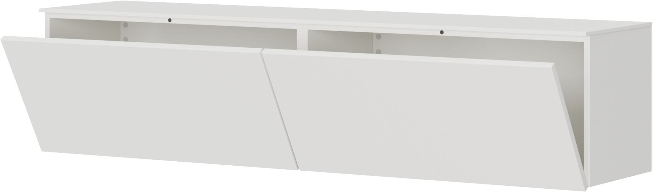 nobilia® Lowboard »Avala, 37 x 37 cm (H//T), versch. Breiten« mit Barklappen