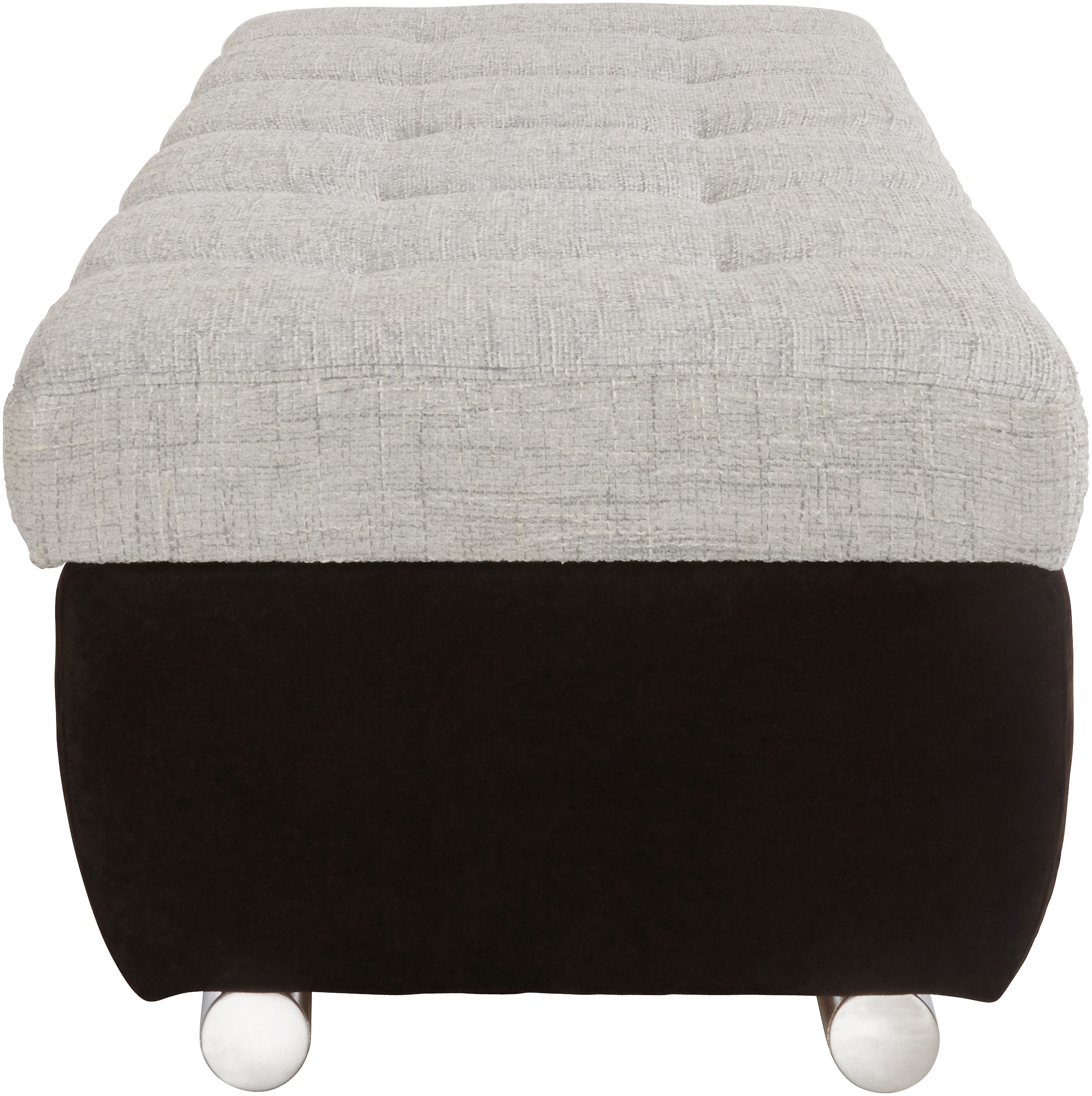 Thumbnail - DOMO collection Hocker "Treviso XXL: B/T/H: 161/60/41 cm", mit Stauraum, auch in Cord, passend zur Serie, moderne Steppu...