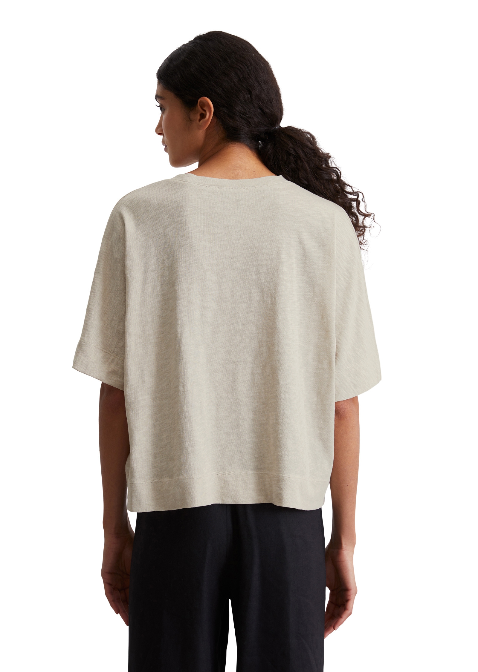Marc O'Polo T-Shirt »mit gewebter Brusttasche«
