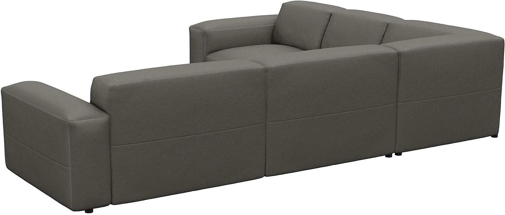 FLEXLUX Ecksofa »Lucera, super bequem durch hochwertigen Sitzaufbau mit Kaltschaum«, modern & anschmiegsam, L-Form, Designsofa