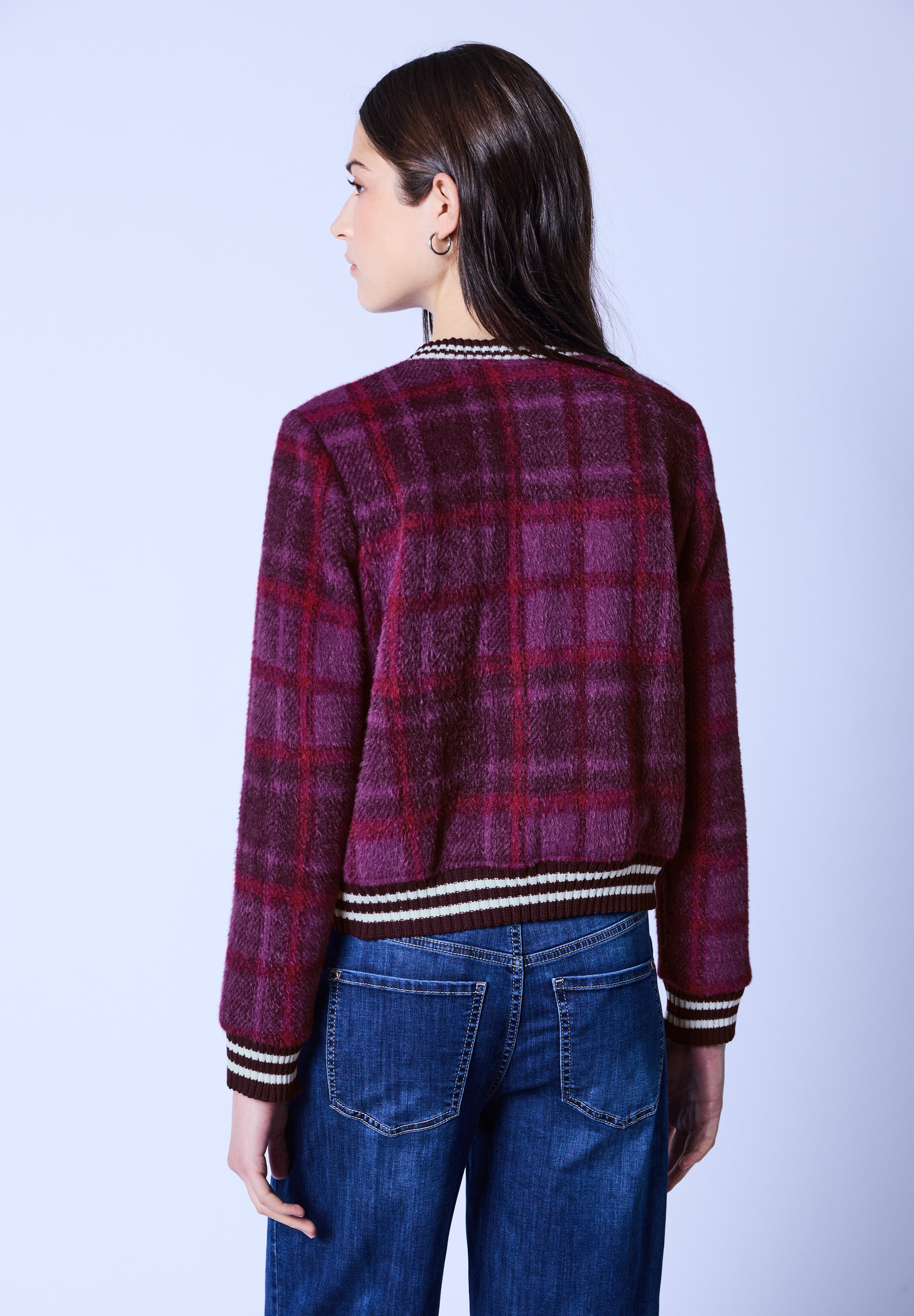 STREET ONE STUDIO Blouson ohne Kapuze mit College-Style Details günstig online kaufen