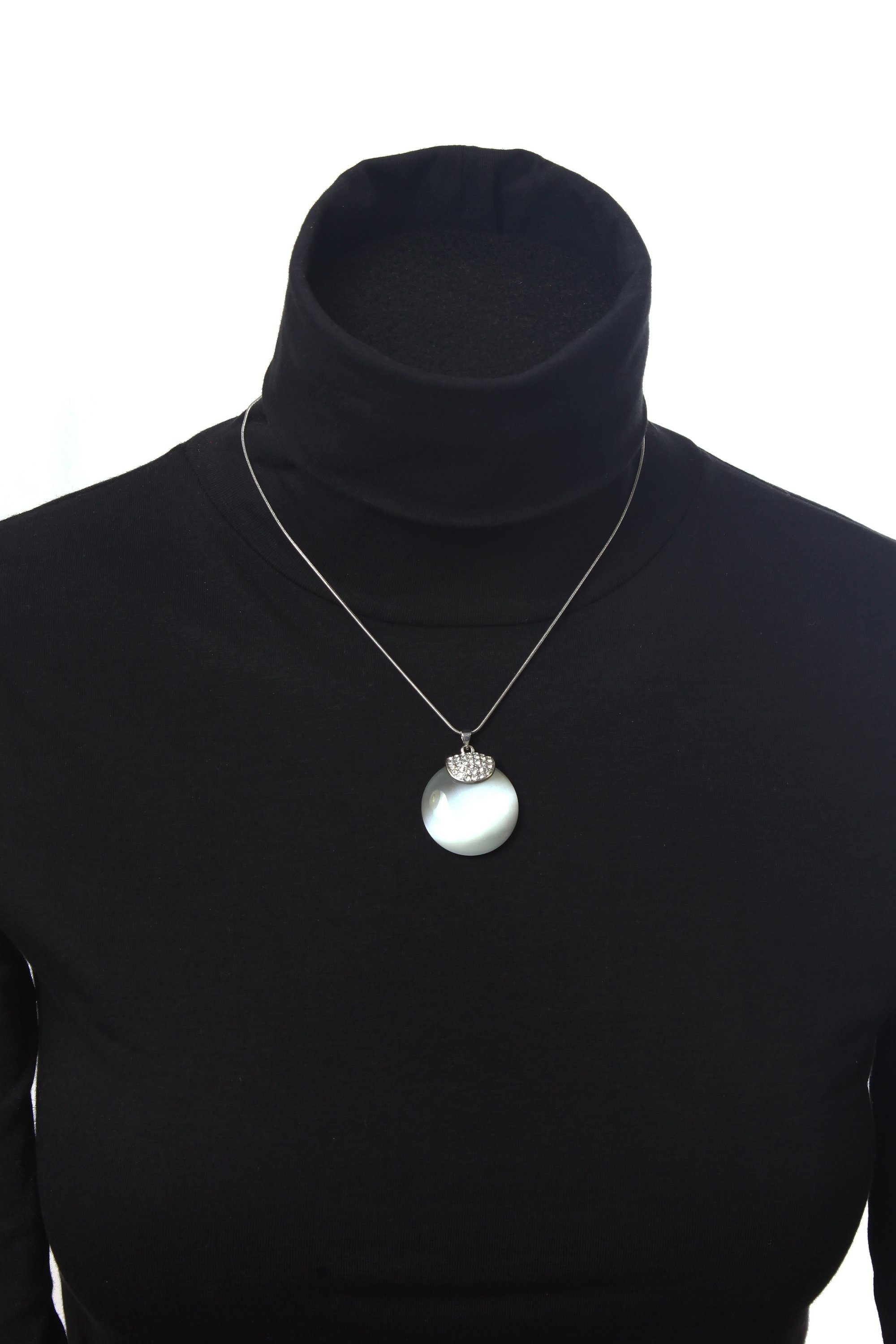COLLEZIONE ALESSANDRO Kette mit Anhänger »Simone«, mit Glasanhänger