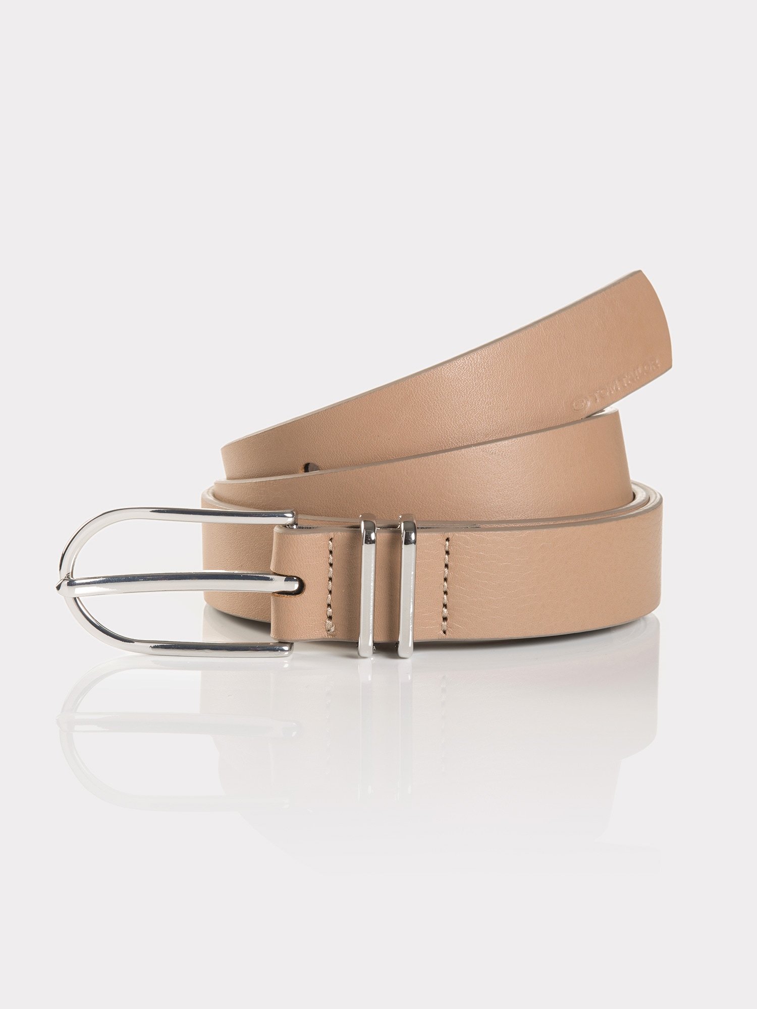 TOM TAILOR Ledergürtel 1 Stk. mit 2,5 cm Breite perfekt für sowohl Casual- günstig online kaufen