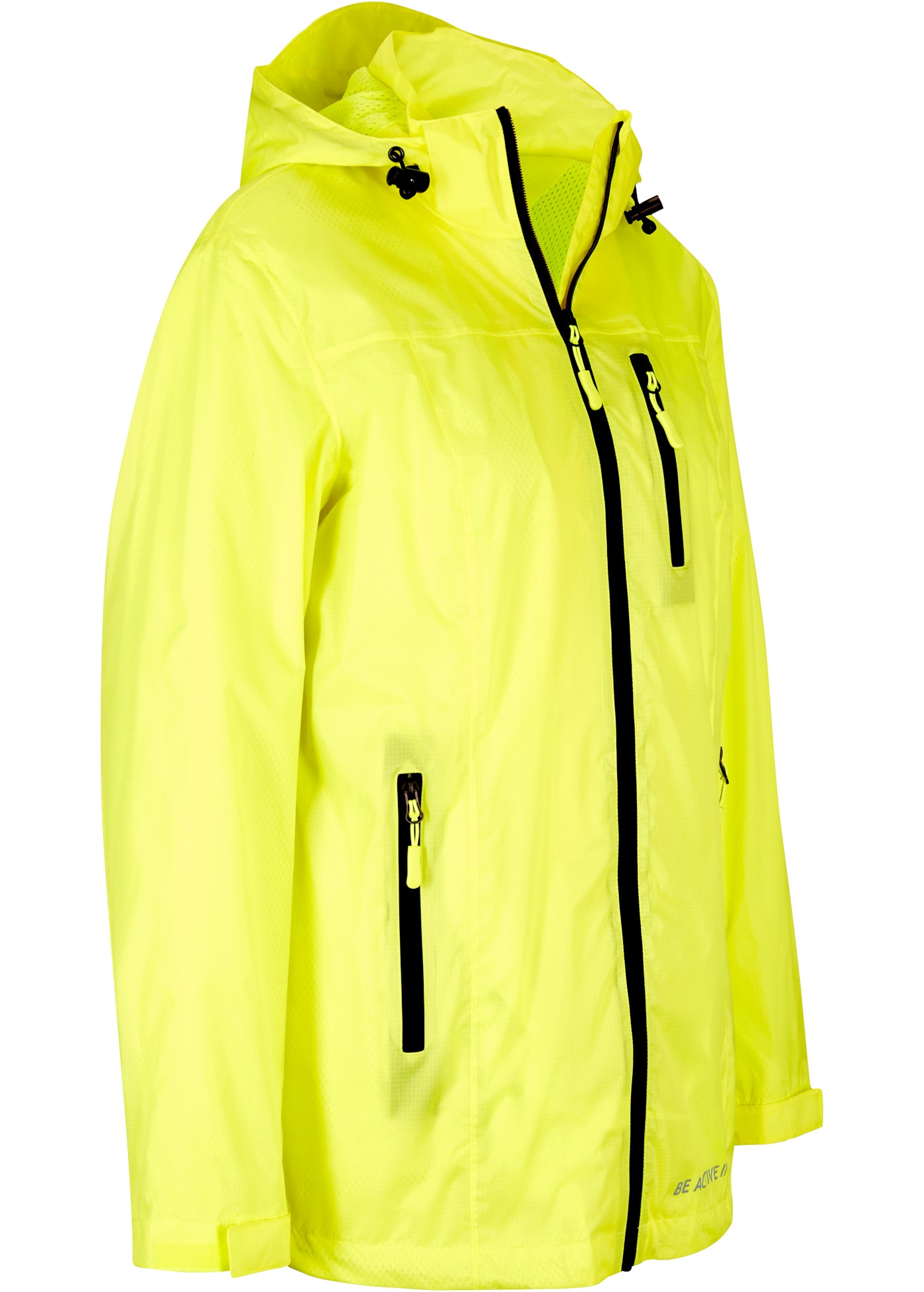 bonprix Funktionsjacke bequemer Schnitt, mit Reißverschlusstaschen, sportlicher Stil
