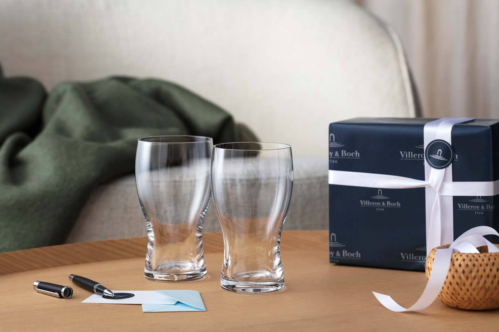 Villeroy & Boch Bierglas »Pilsgläser Purismo Bar 620 ml 2er Set transparent«