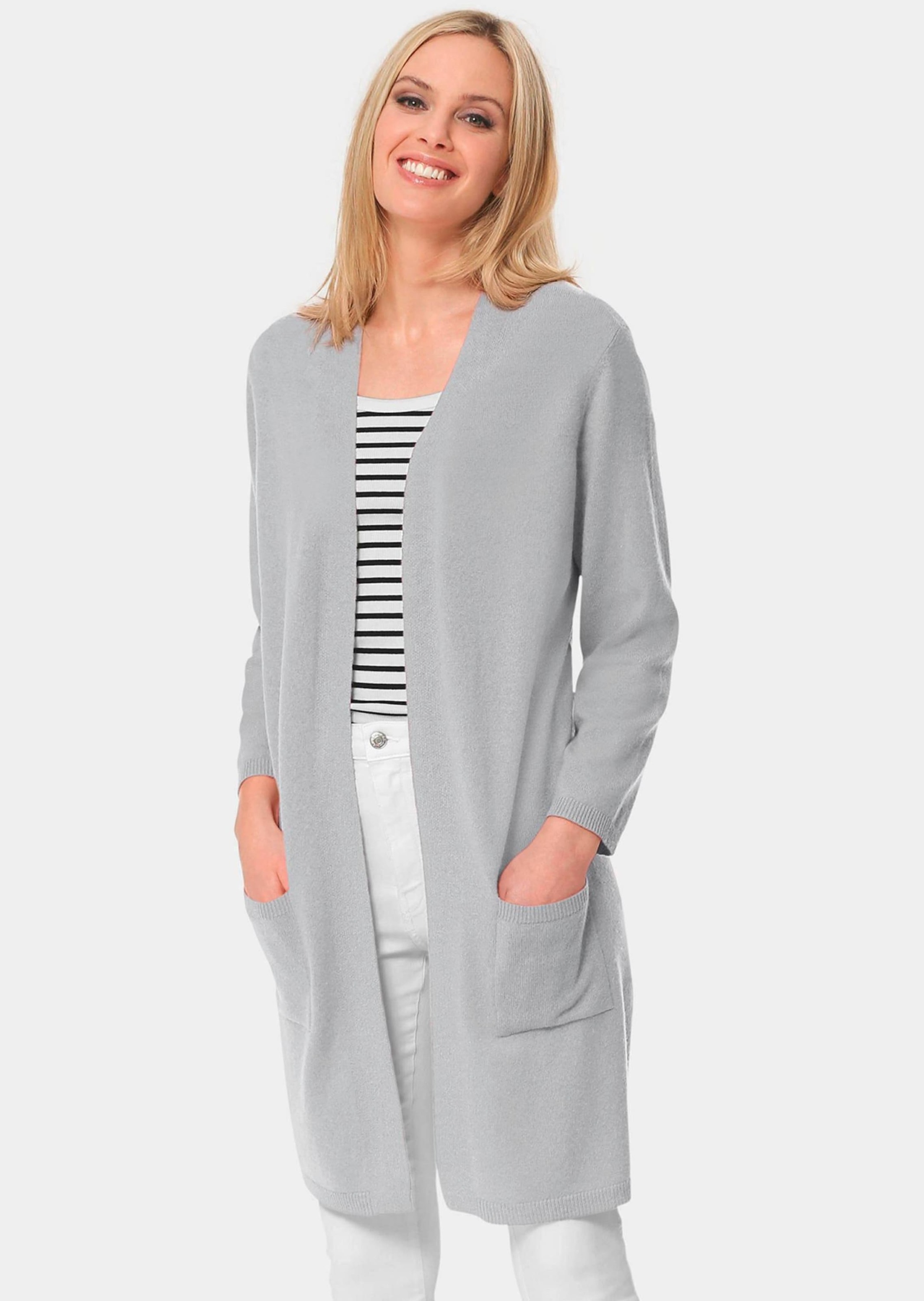 GOLDNER Strickjacke »Kaschmir-Longstrickjacke Modische Kaschmir-Longstrickjacke«