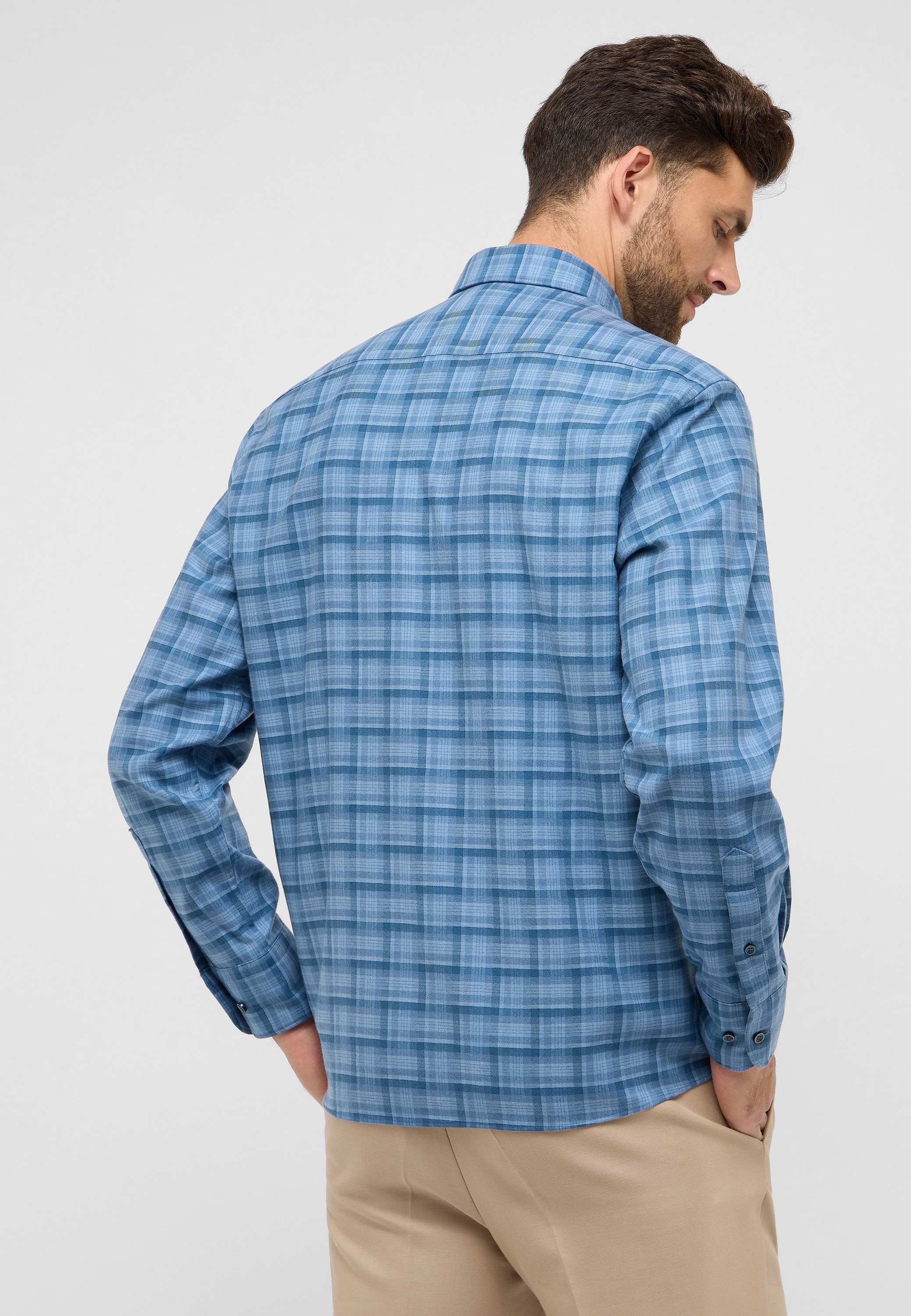 Eterna Langarmhemd "COMFORT FIT", EASY IRON (bügelleicht) günstig online kaufen