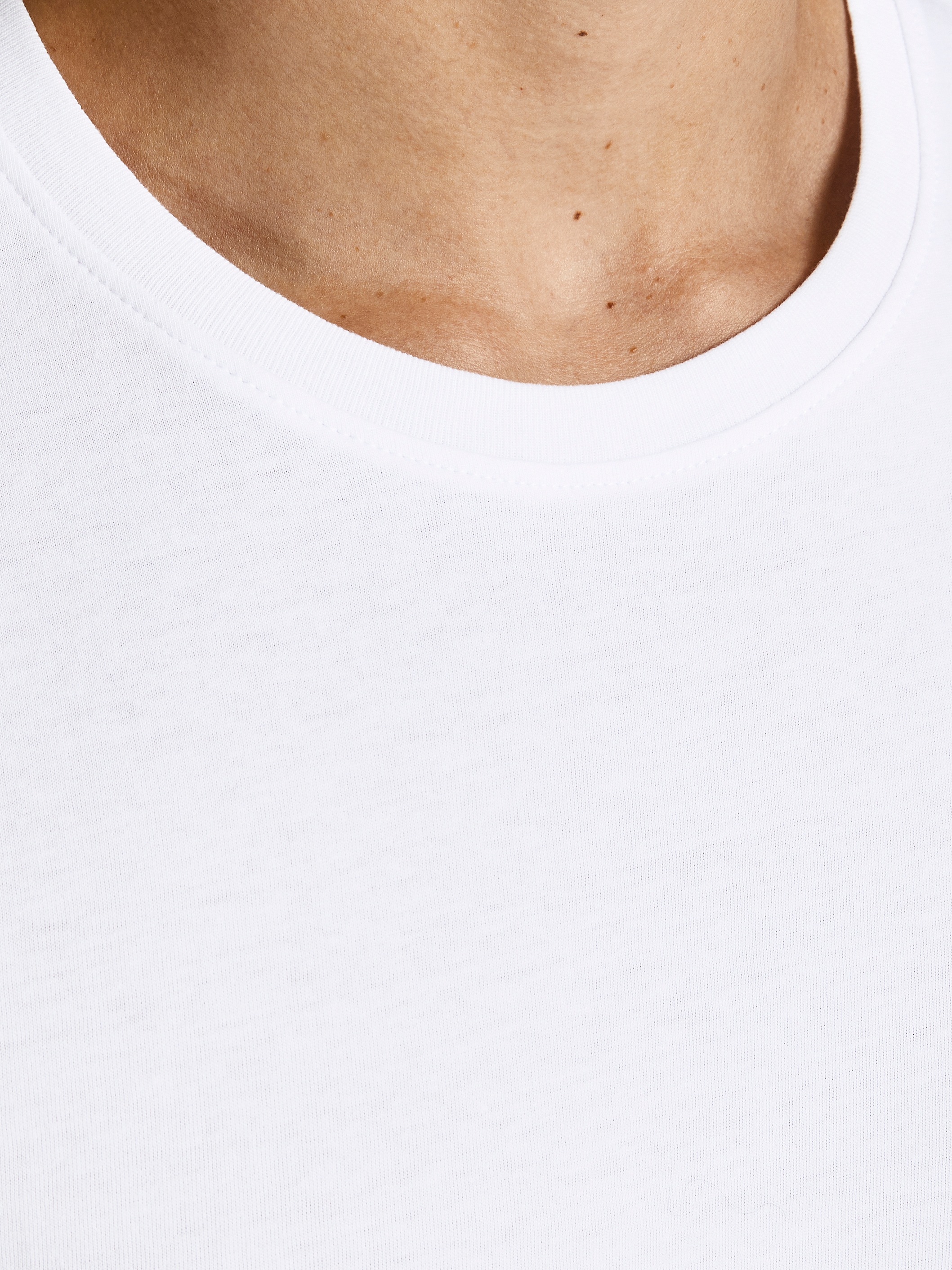 Jack & Jones Organic Basic T-Shirt 3er Pack Schwarz Weiß L 5