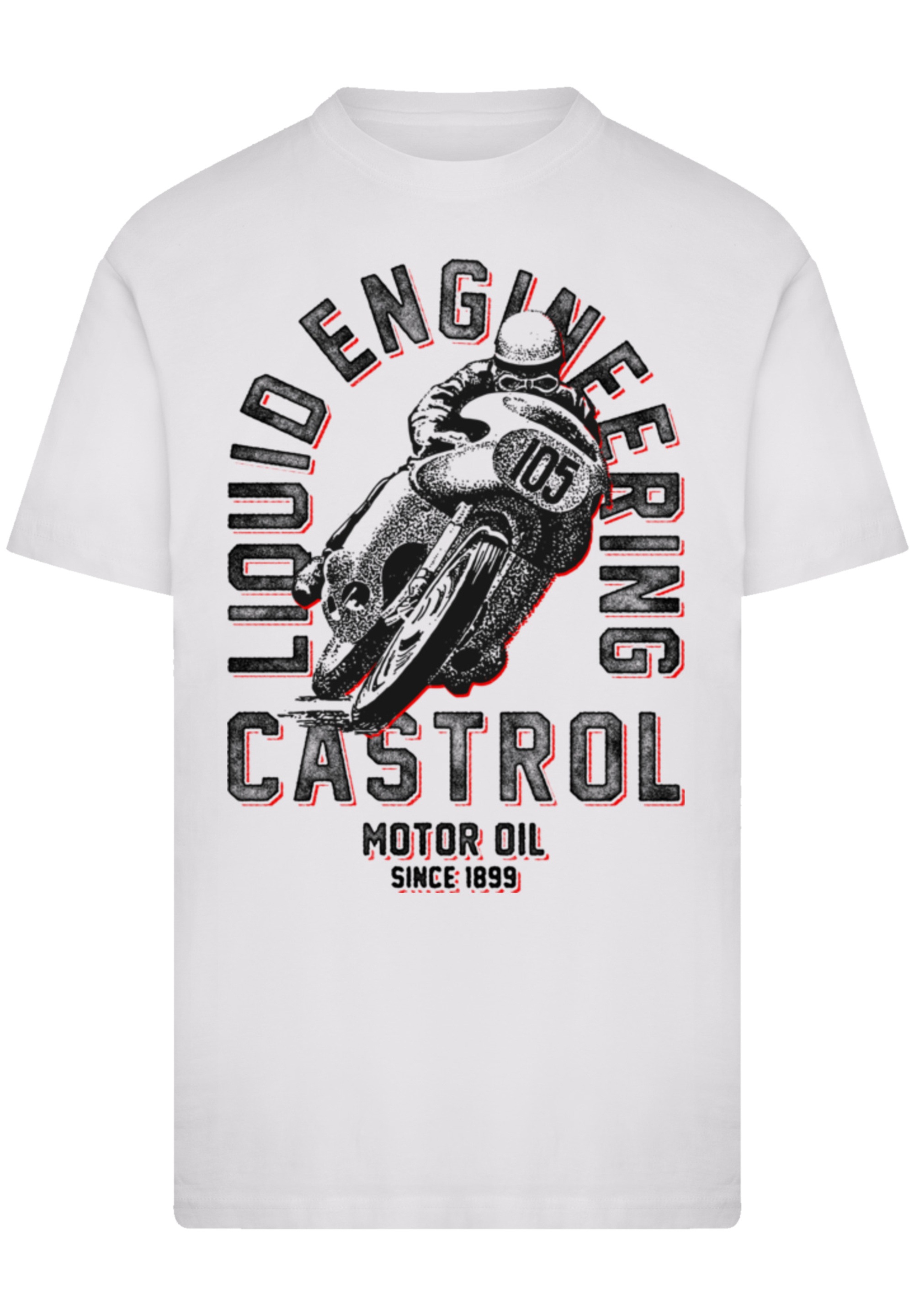 F4NT4STIC T-Shirt "Castrol Retro Motorbike" Premium Qualität günstig online kaufen