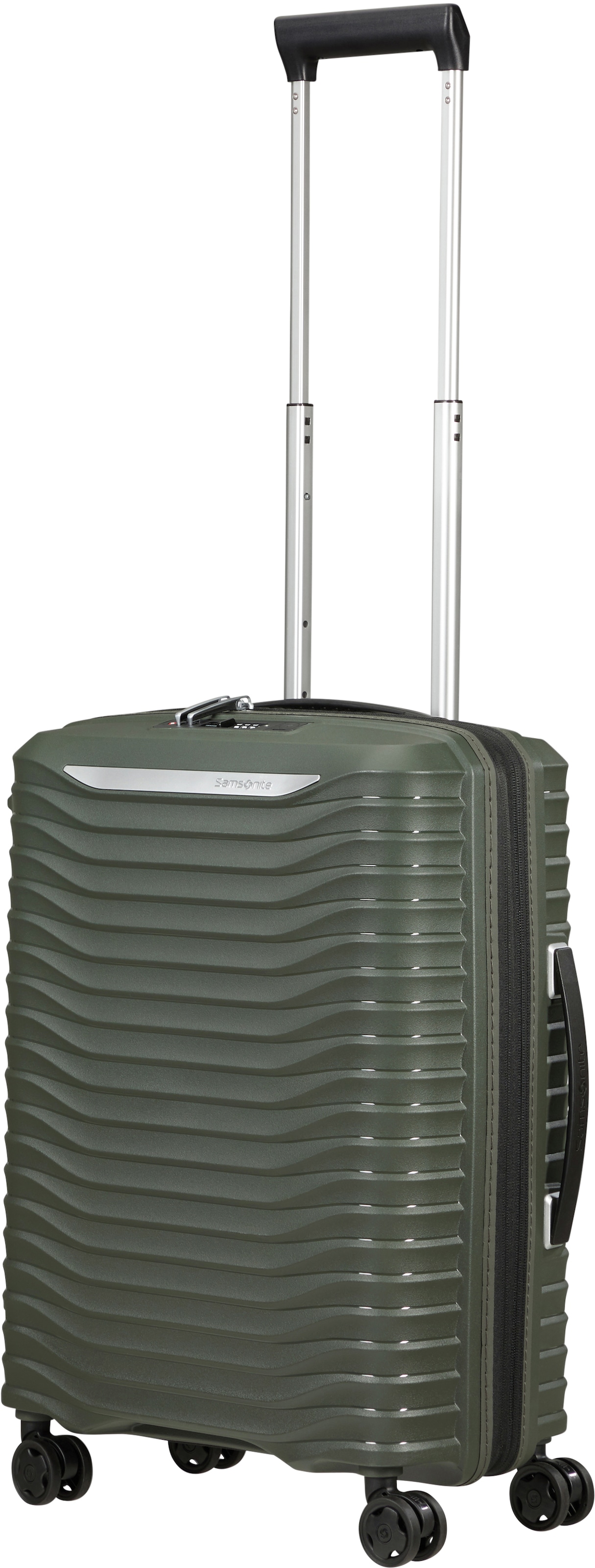 Samsonite Hartschalen-Trolley "UPSCAPE 55", 4 St. Rollen, Trolley, Reisegepäck Handgepäck-Koffer TSA-Zahlenschloss USB-S