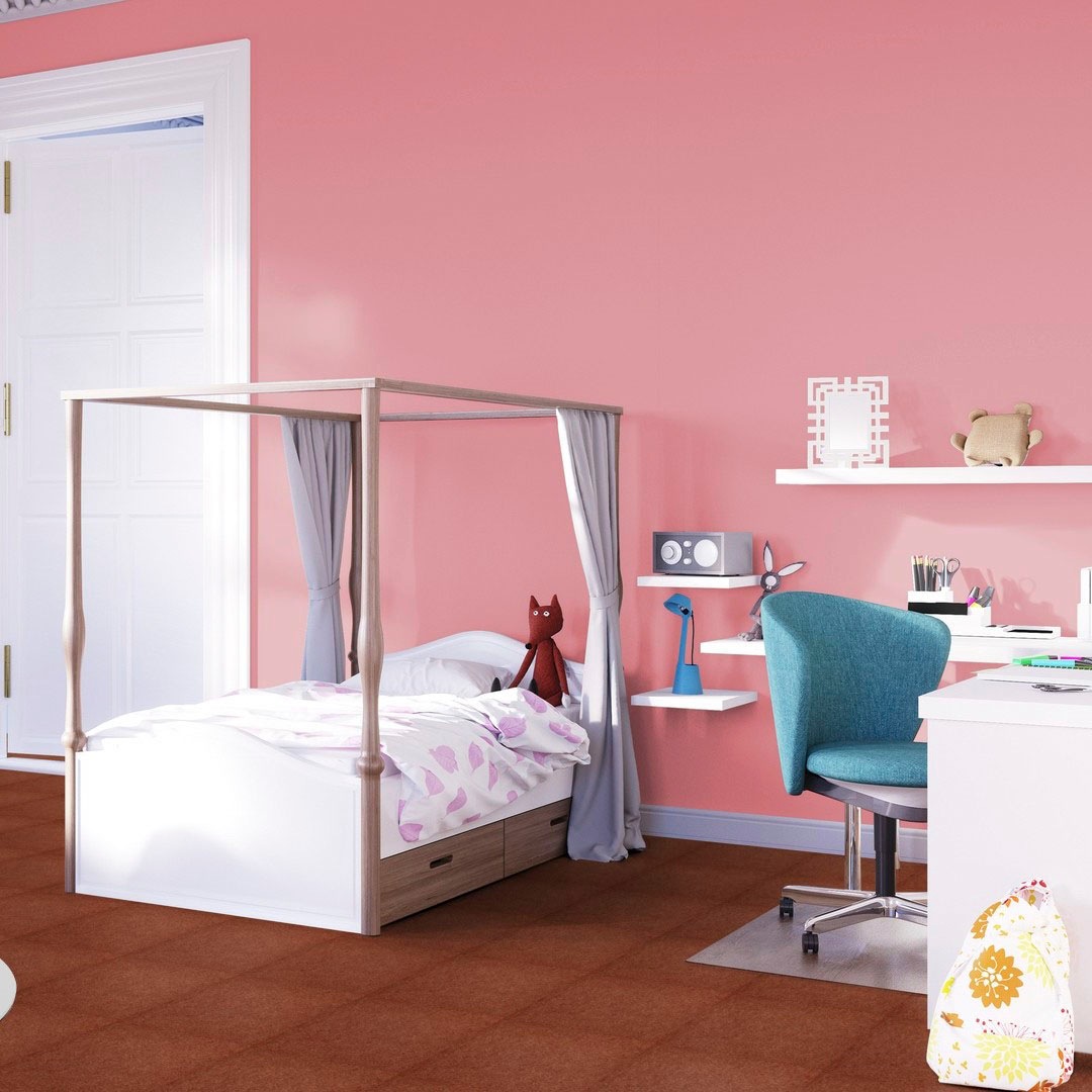 Bodenmeister Teppichboden »Jupiter, Velours - meliert, Made in Belgium«, rechteckig, 7,5 mm Höhe, Wohnzimmer, Schlafzimmer, Kinderzimmer, Breite 400/500 cm