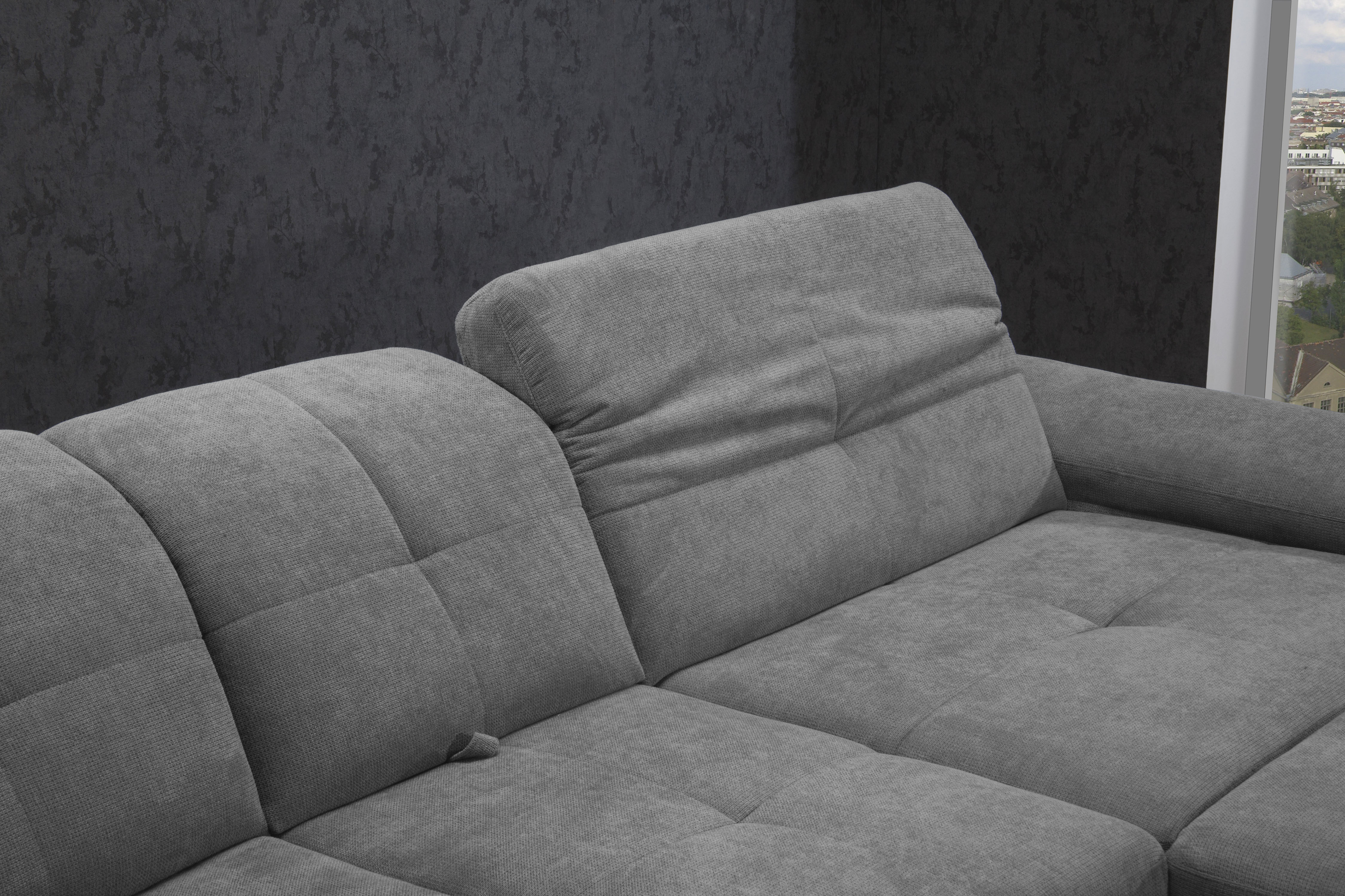 Thumbnail - alina Ecksofa "Nadira", wahlweise mit Bettfunktion und Stauraum