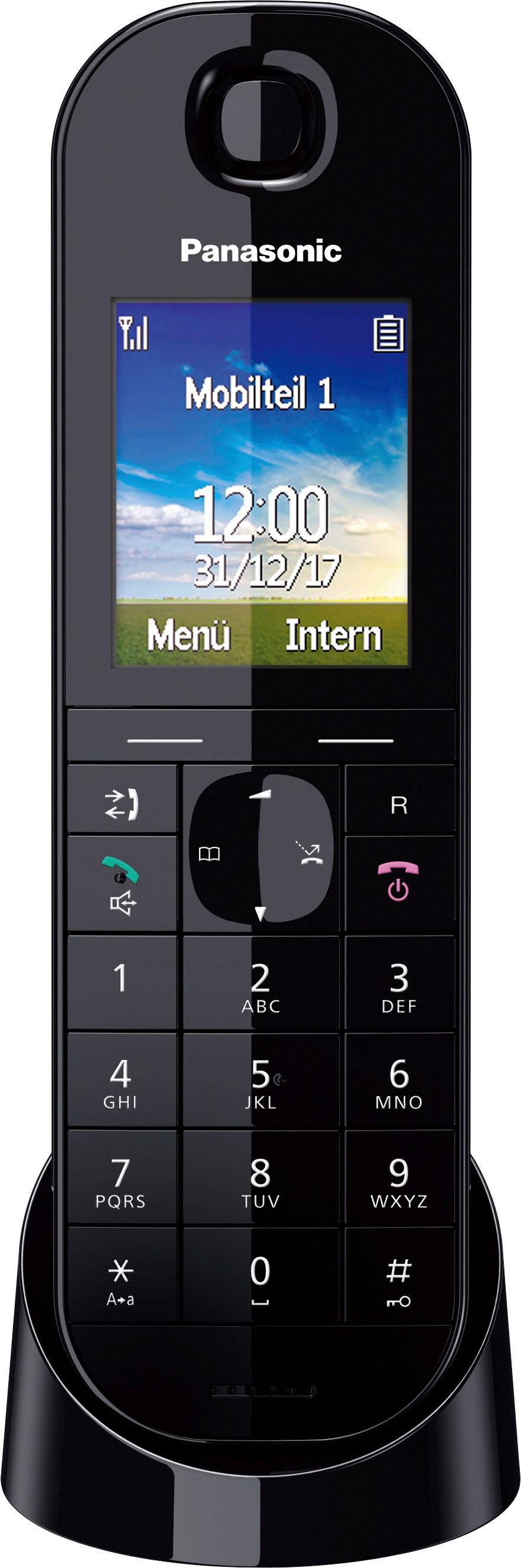 Panasonic Schnurloses DECT-Telefon »KX-TGQ400«, Weckfunktion, Freisprechen