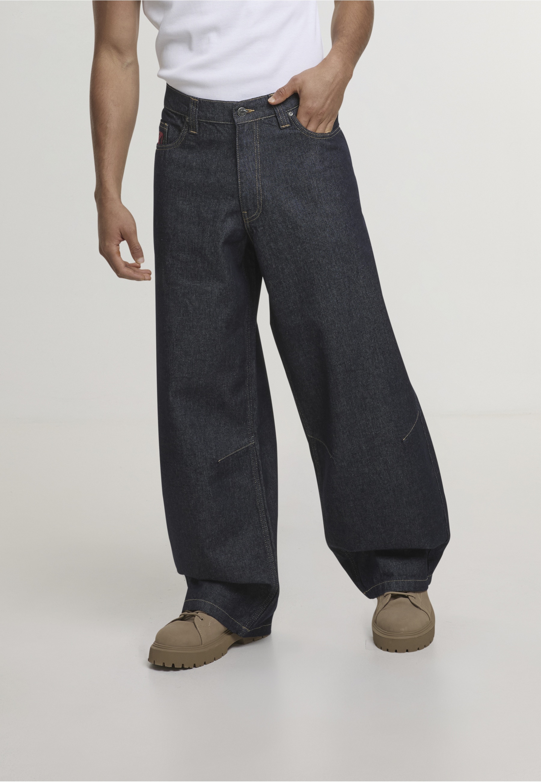 Karl Kani Loose-fit-Jeans »Karl Kani Kani Jeans Rinsed Relaxed Baggy Jeans«
