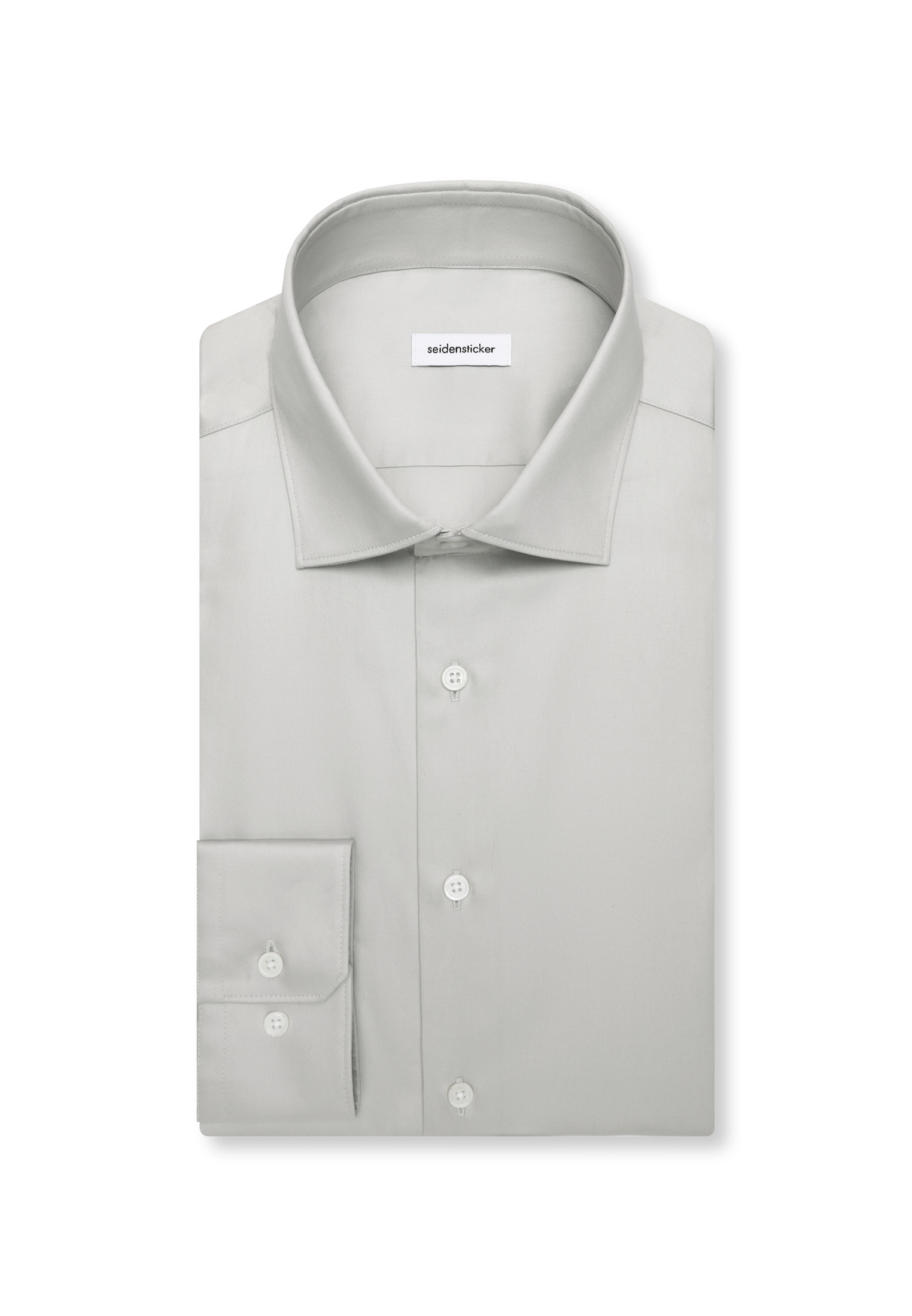 Seidensticker Schwarze Rose Men Shirt Gray XL 6