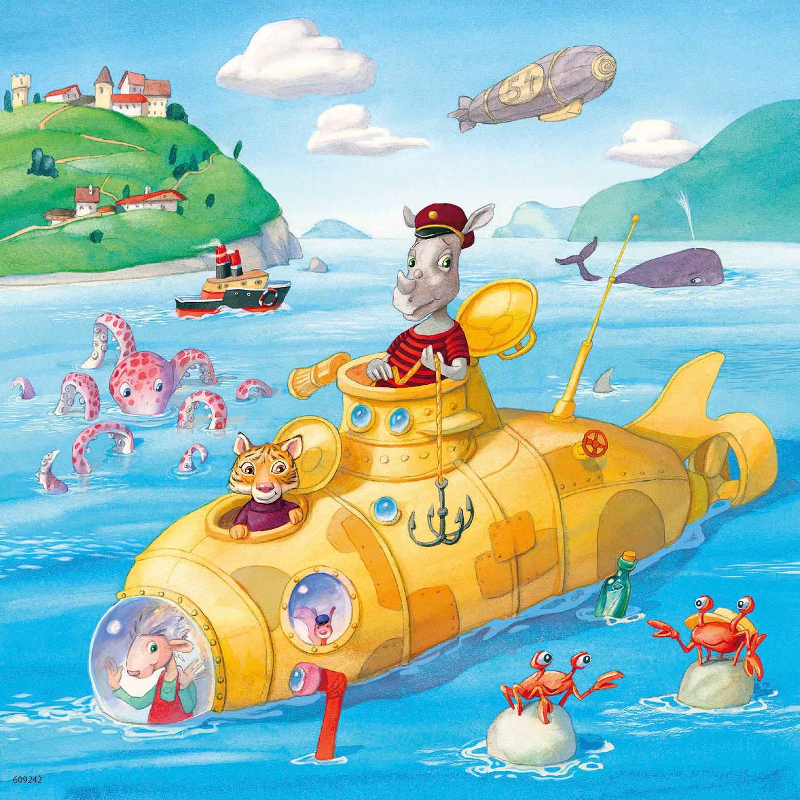 Ravensburger Puzzle »3x49, Auf dem Wasser«, Made in Europe