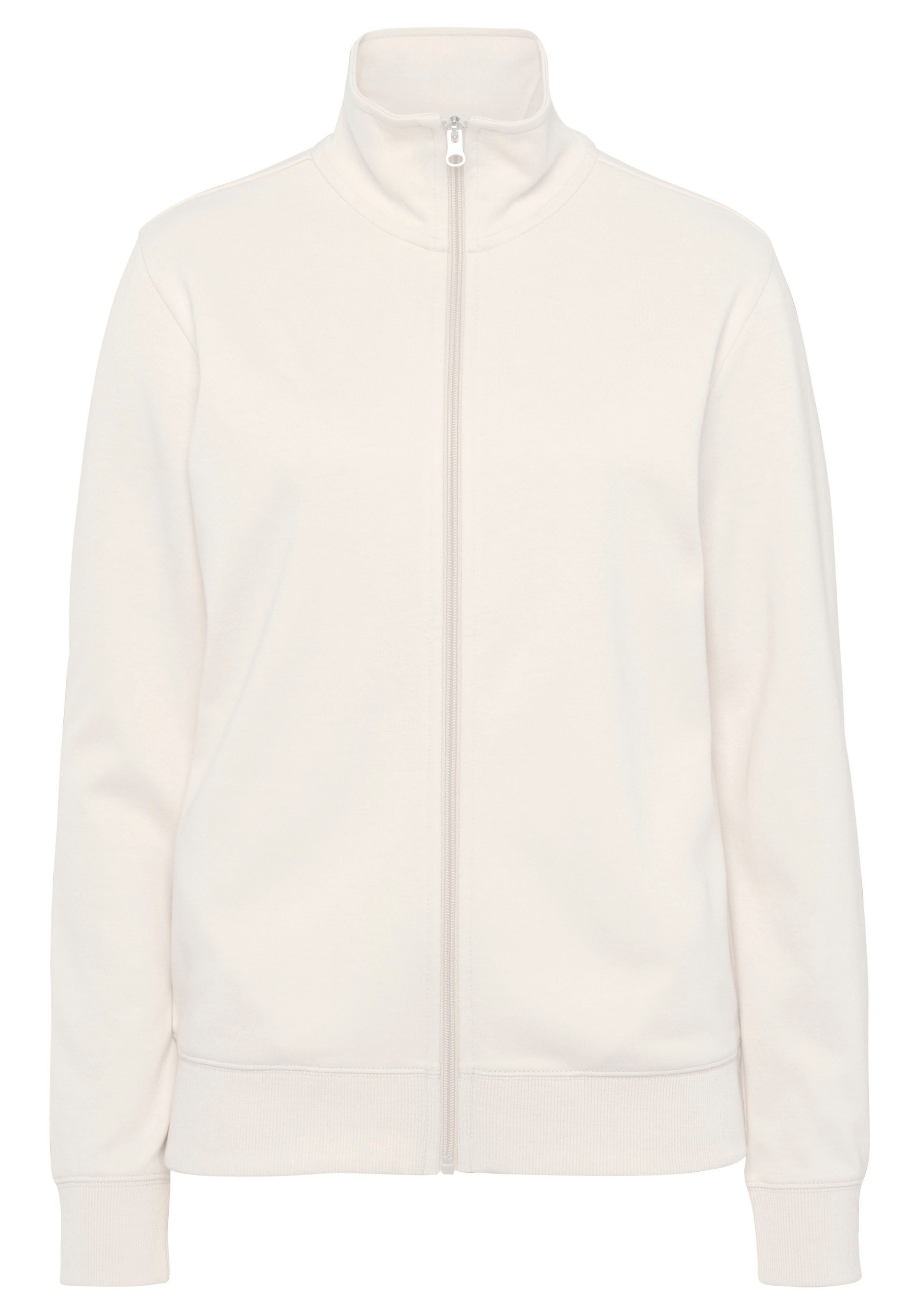 Bench. Loungewear Sweatjacke 1 Stk. tlg. mit bestickten Stehkragen, Loungea günstig online kaufen