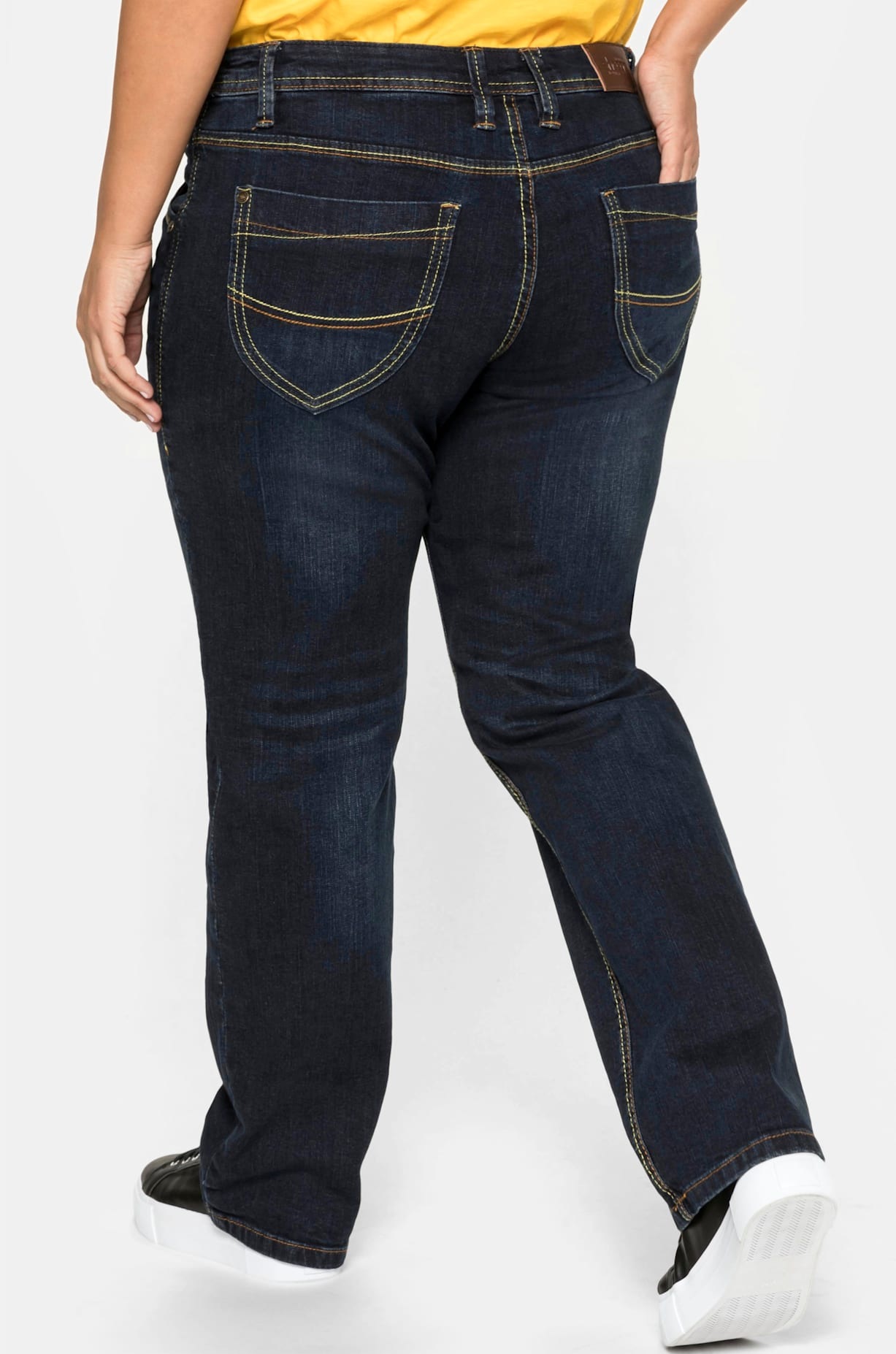 Sheego Stretch-Jeans 1 Stk. tlg. günstig online kaufen