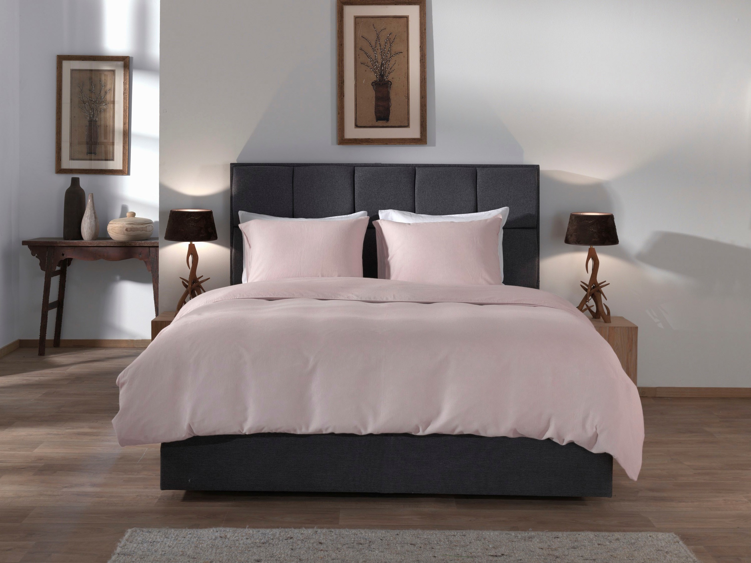 YELLOW Bettwäsche "Suite-Saint-Tropez" 2 Bettwäsche aus 55% Leinen und 45% günstig online kaufen