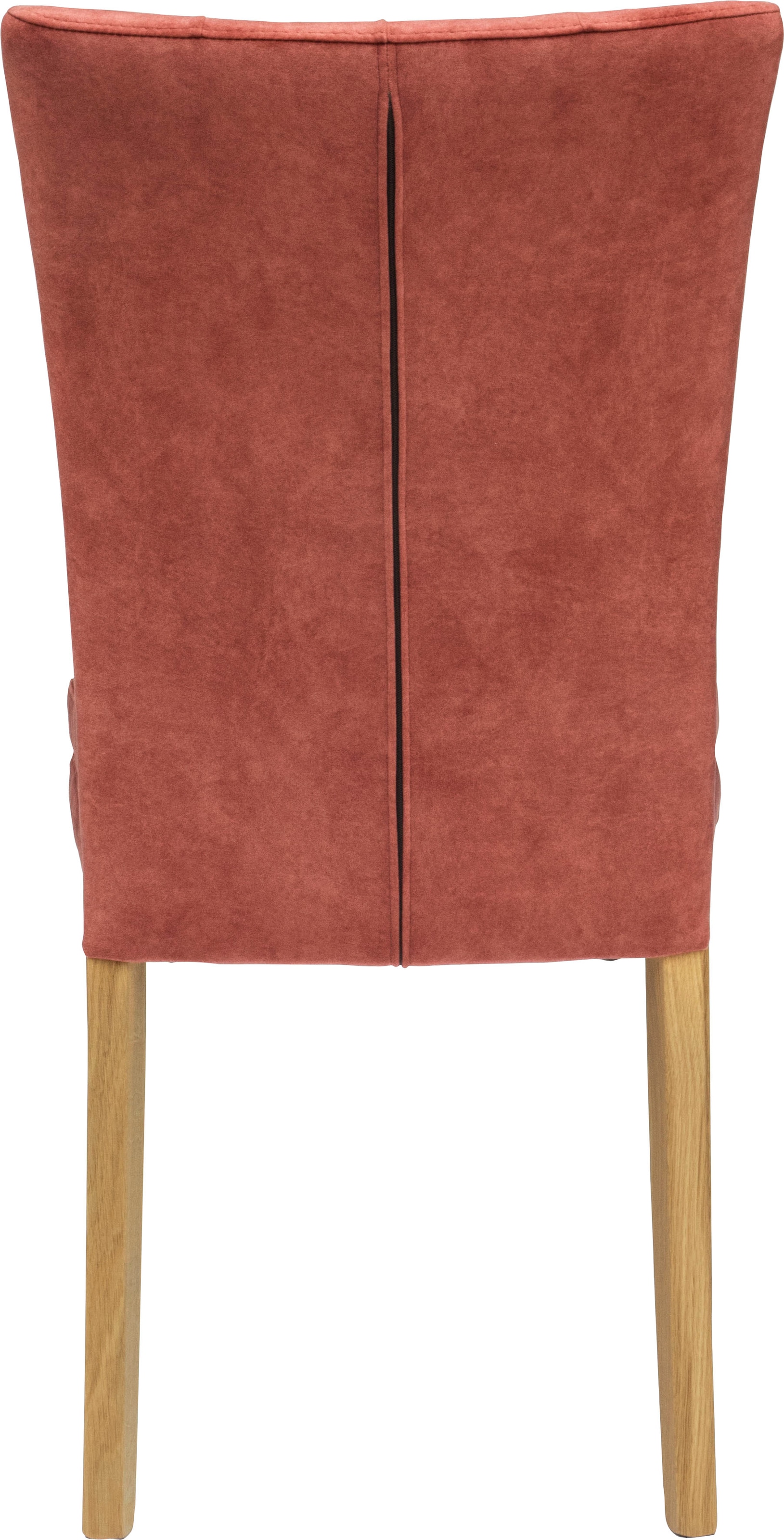 Home affaire Esszimmerstuhl »Colorado BESTSELLER Polsterstuhl«, (Set), 2 St., Samtvelours, Beine in eiche oder nussbaum. Im 2er, 4er oder 6er-Set
