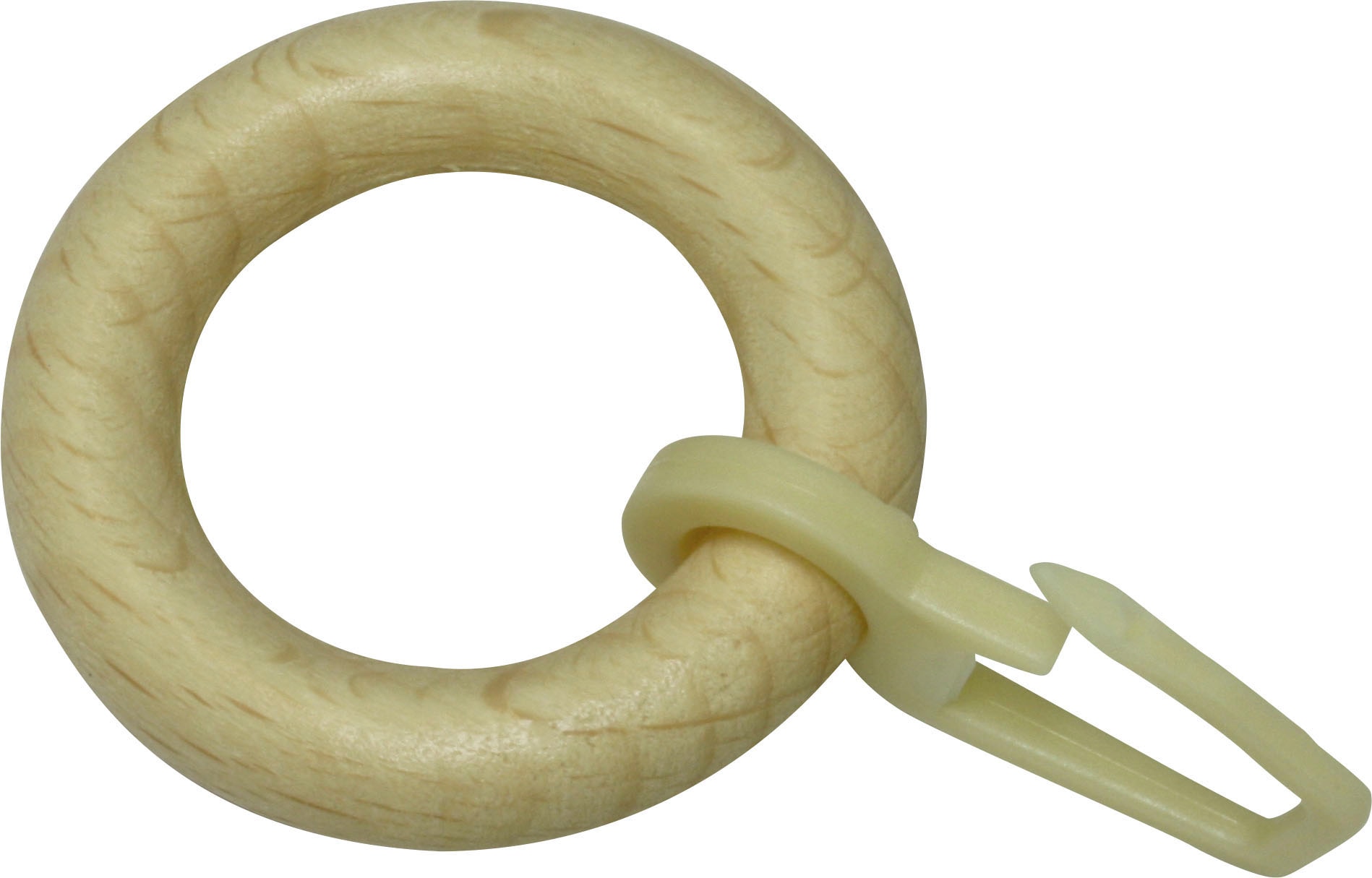 GARDINIA Gardinenring "Montana Holz" Serie Vitragestange Montana Ø 11 mm