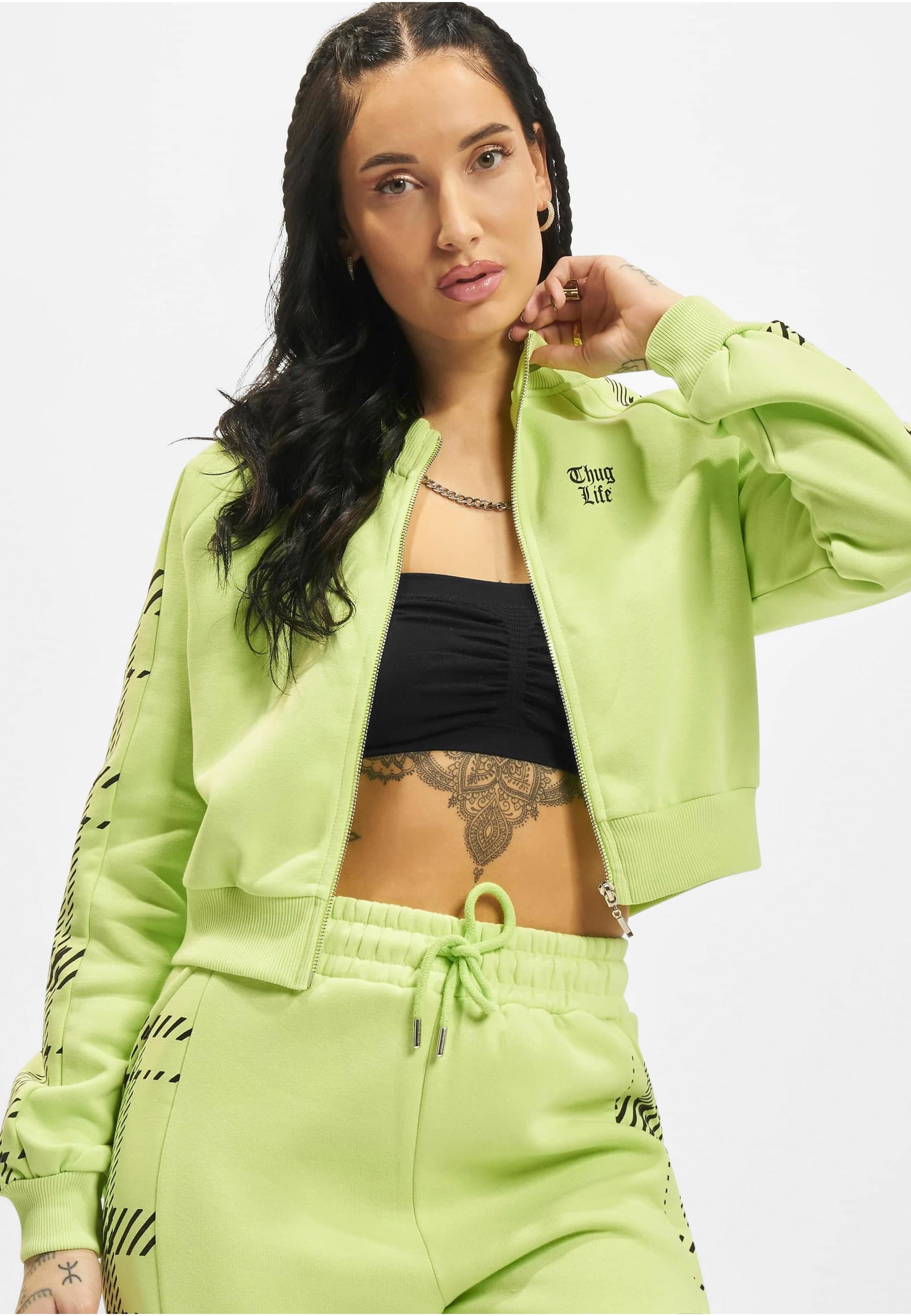 Thug Life Sweatjacke »Thug Life Damen Thug Life Mosh Zip Hoody«