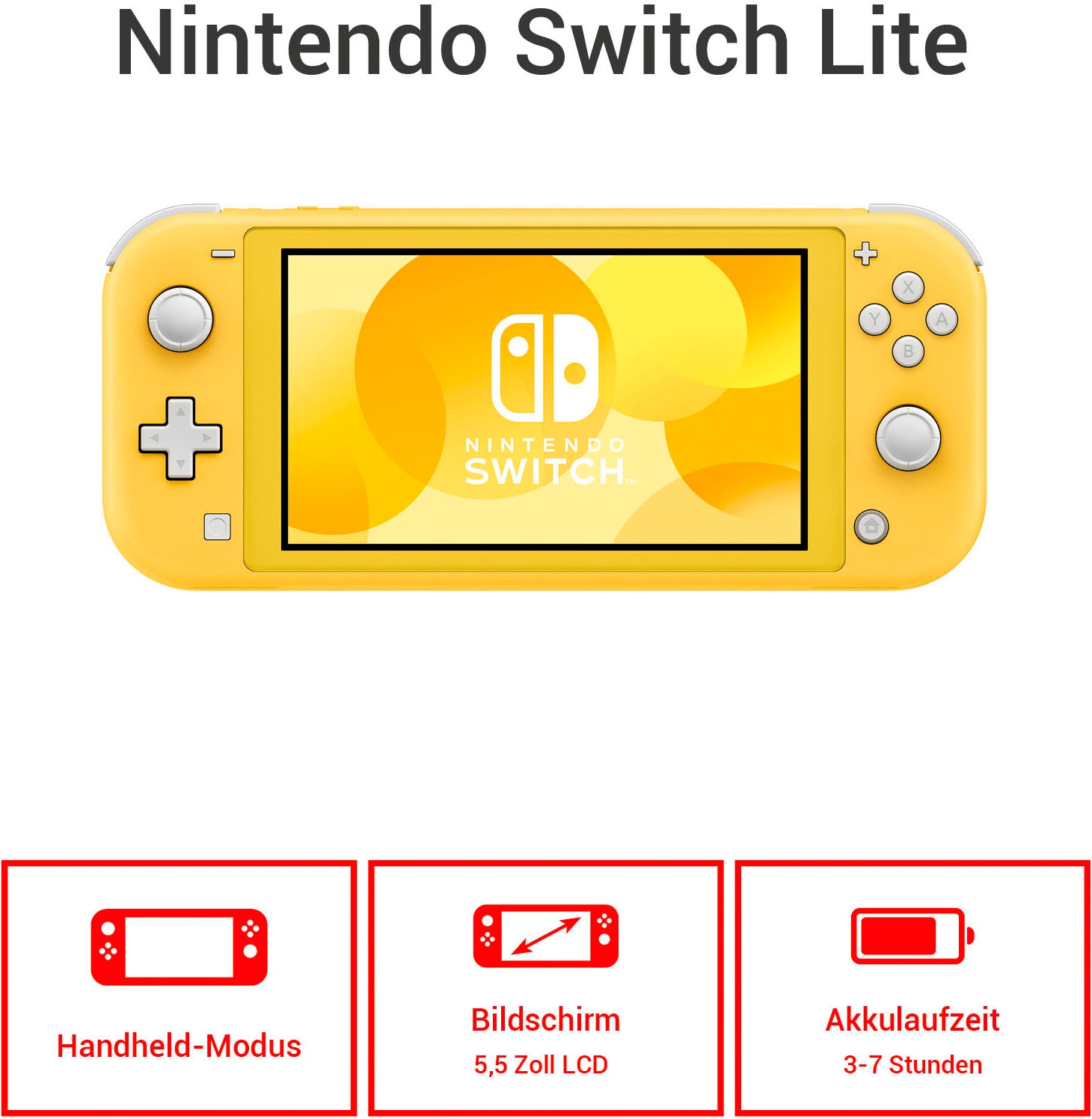 Nintendo Switch Lite - Akku Batterie 3570mAh