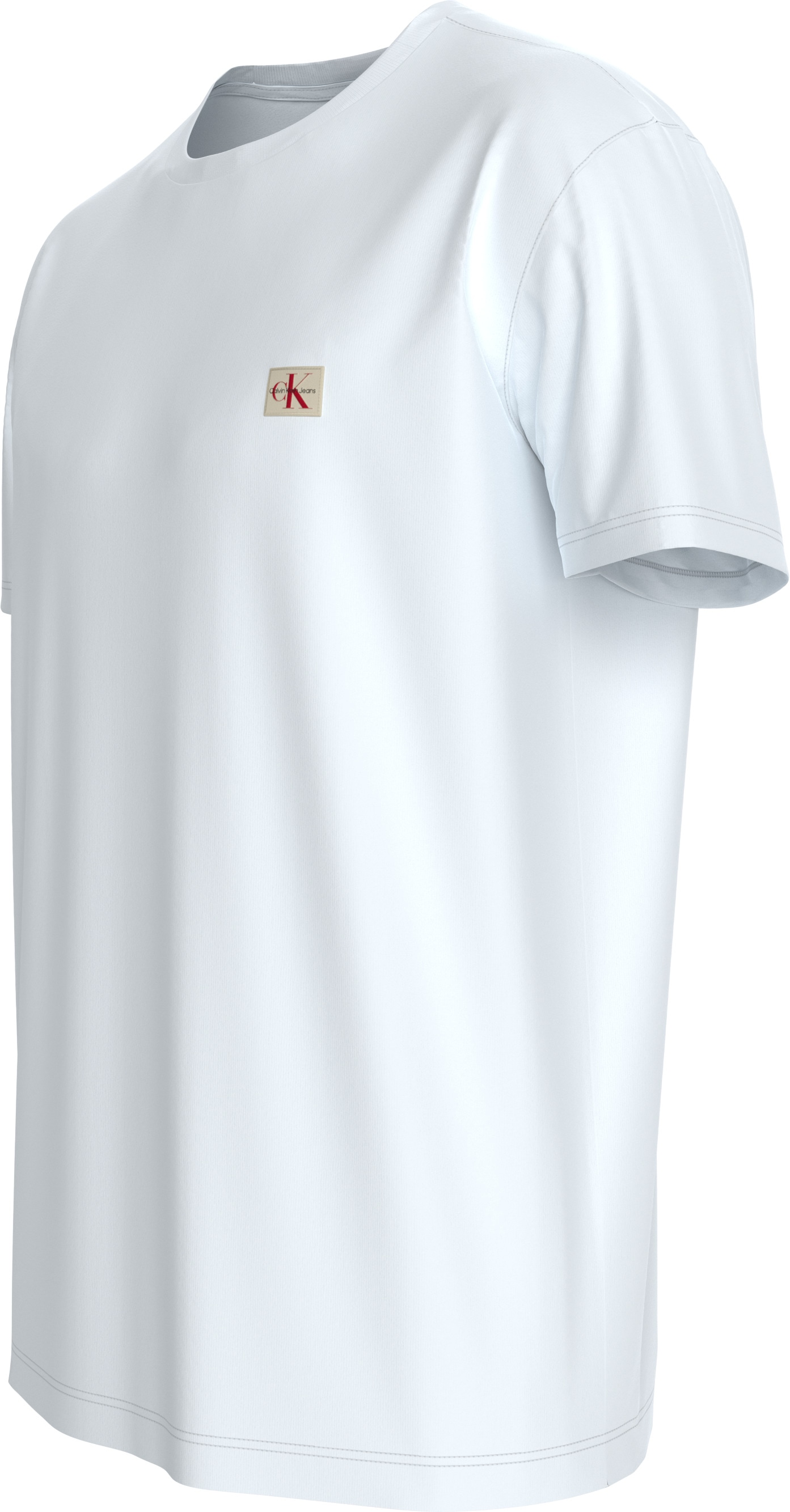 Calvin Klein Jeans T-Shirt »SS BADGE 30S JERSEY CLASSIC TEE«, Mit Rundhalsausschnitt