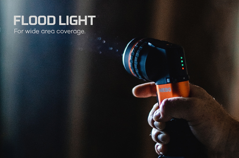 NEBO LED Taschenlampe »Nebo Master Series SL25« Set, Taschenlampe inkl. Ladekabel, 2 Stk. tlg. 400m Reichweite für 6,5 Stunden!