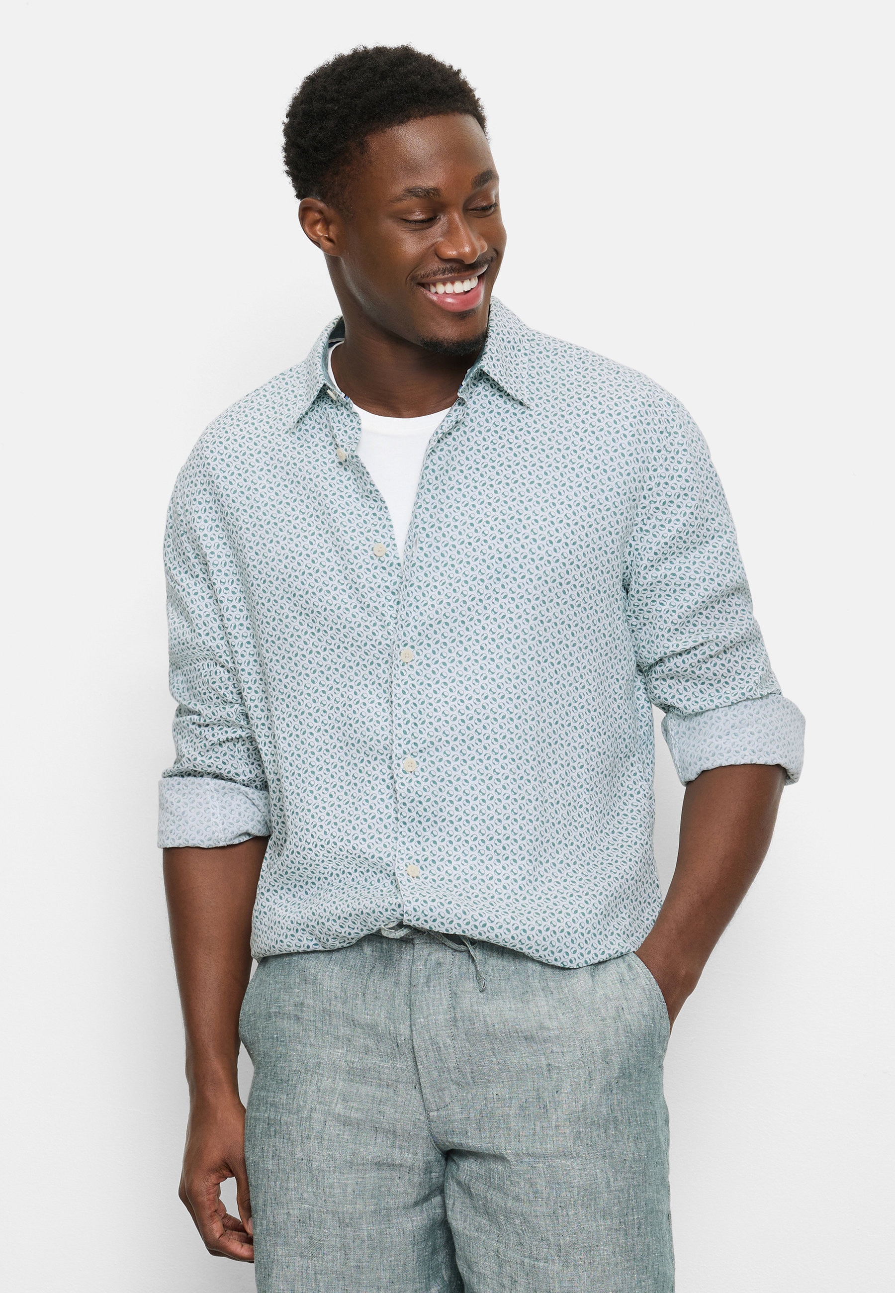 OLYMP Langarmhemd "OLYMP Casual, regular fit, Kent" günstig online kaufen